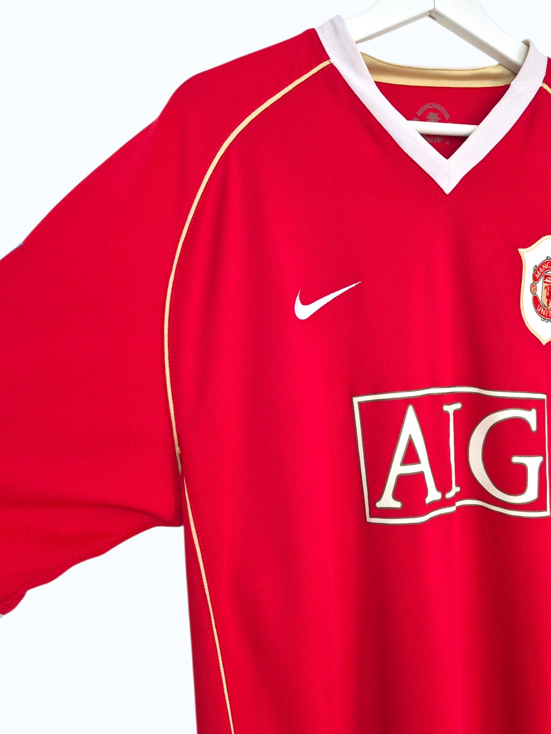 Manchester United 2006-2007 Ronaldo Home Shirt (XXL)