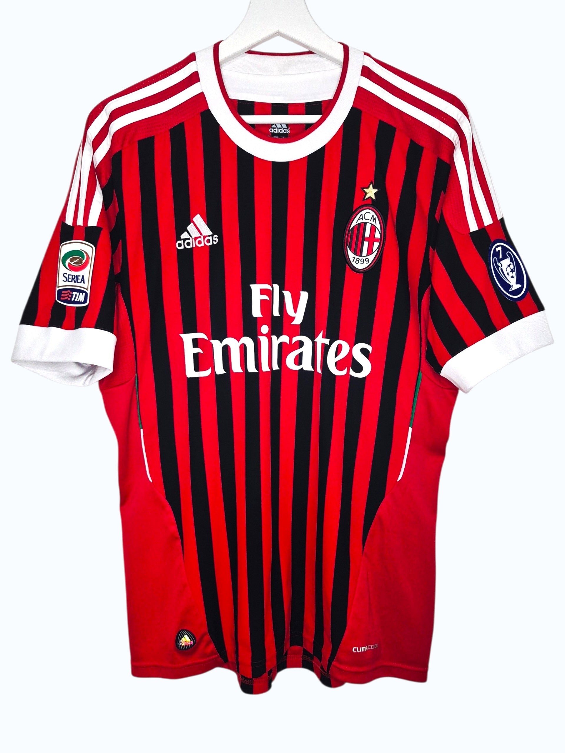 AC Milan 2011-2012 Ibrahimovic Home Shirt (M)