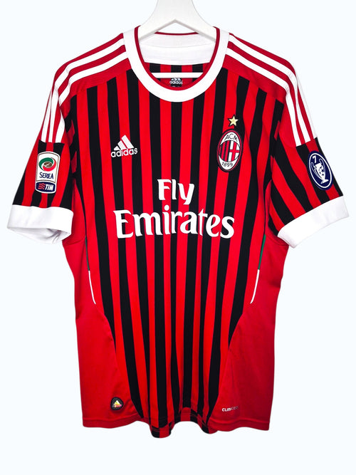 AC Milan 2011-2012 Ibrahimovic Home Shirt (M)