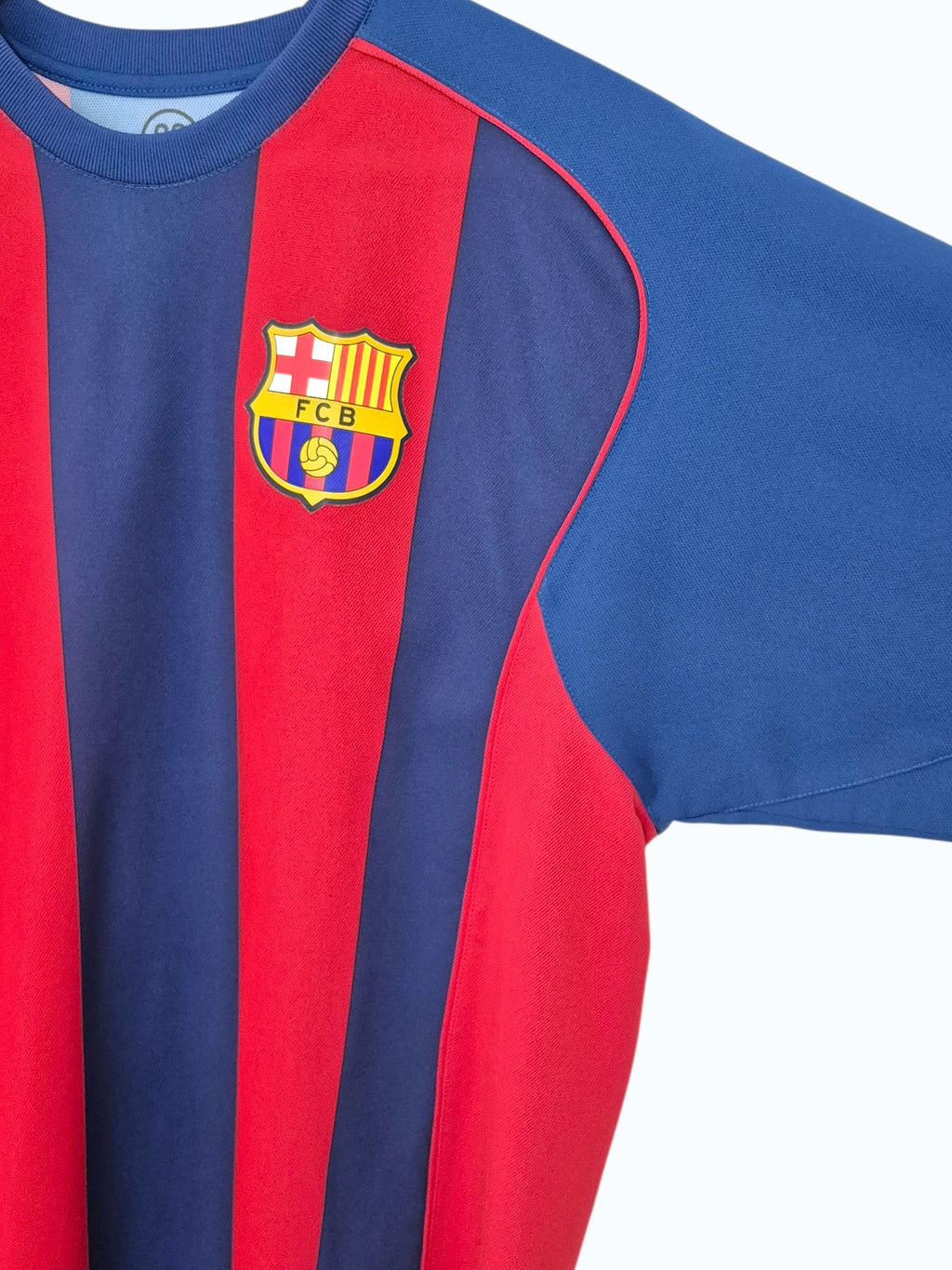 FC Barcelona 2004-2005 Ronaldinho Basic Home Shirt (L)