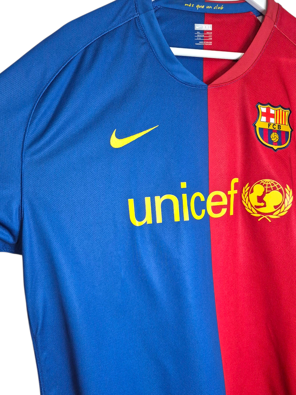 FC Barcelona 2008-2009 Messi PLAYER ISSUE Home Shirt (XL/XXL)