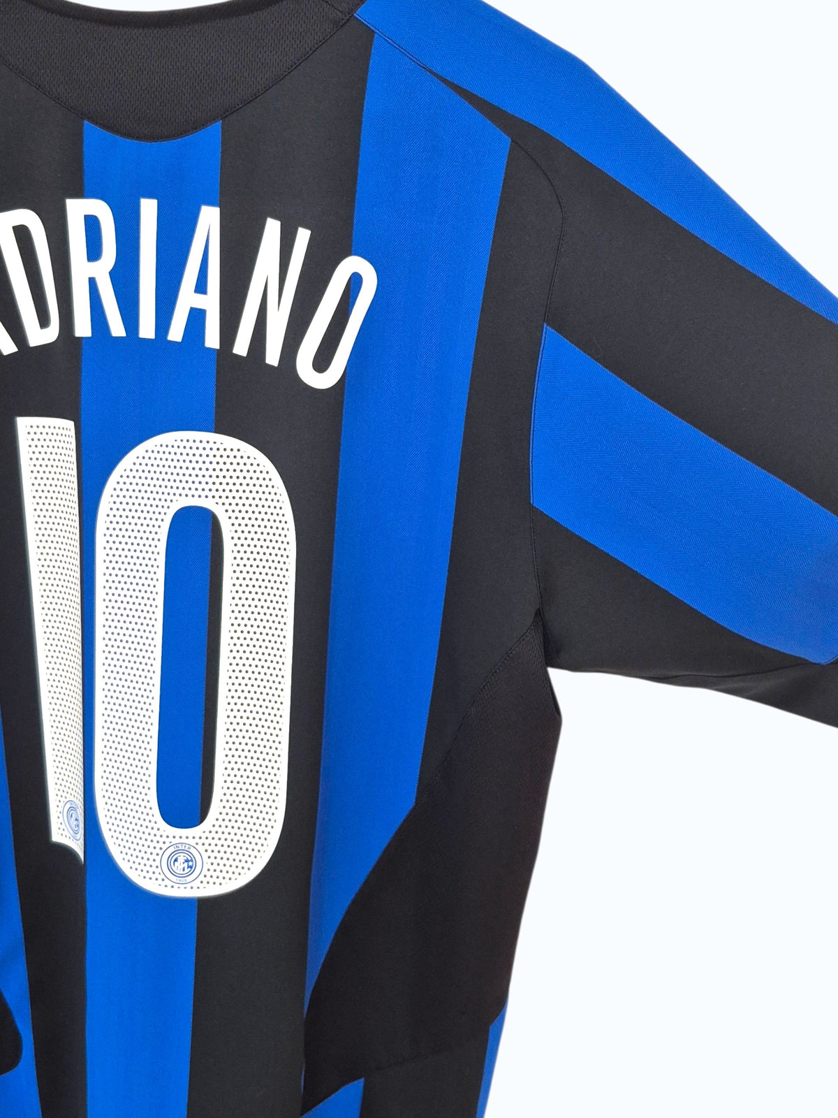 Inter Milan 2005-2006 Adriano Home Shirt (L)