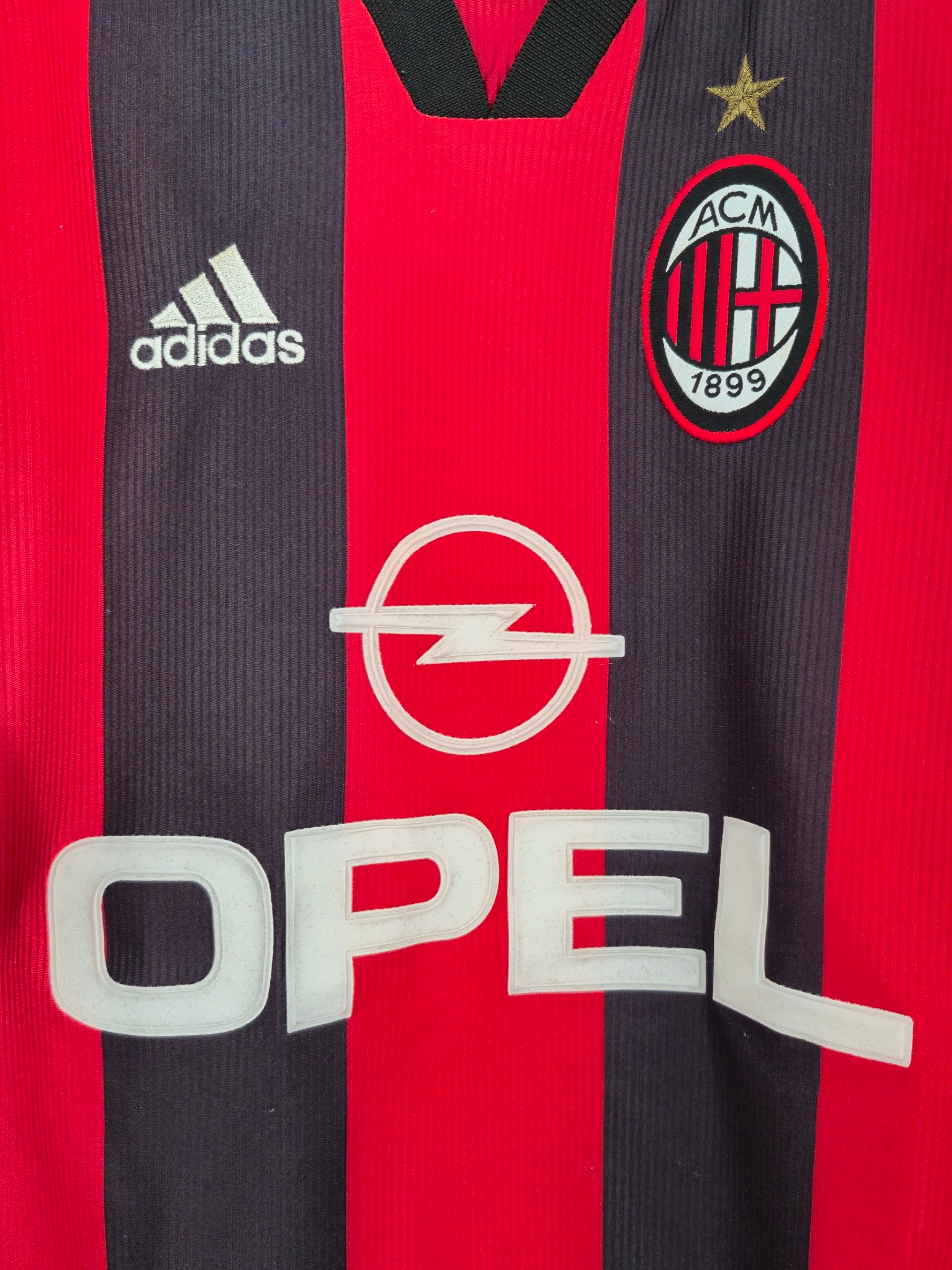 AC Milan 1998-2000 Shevchenko Home Shirt (M)