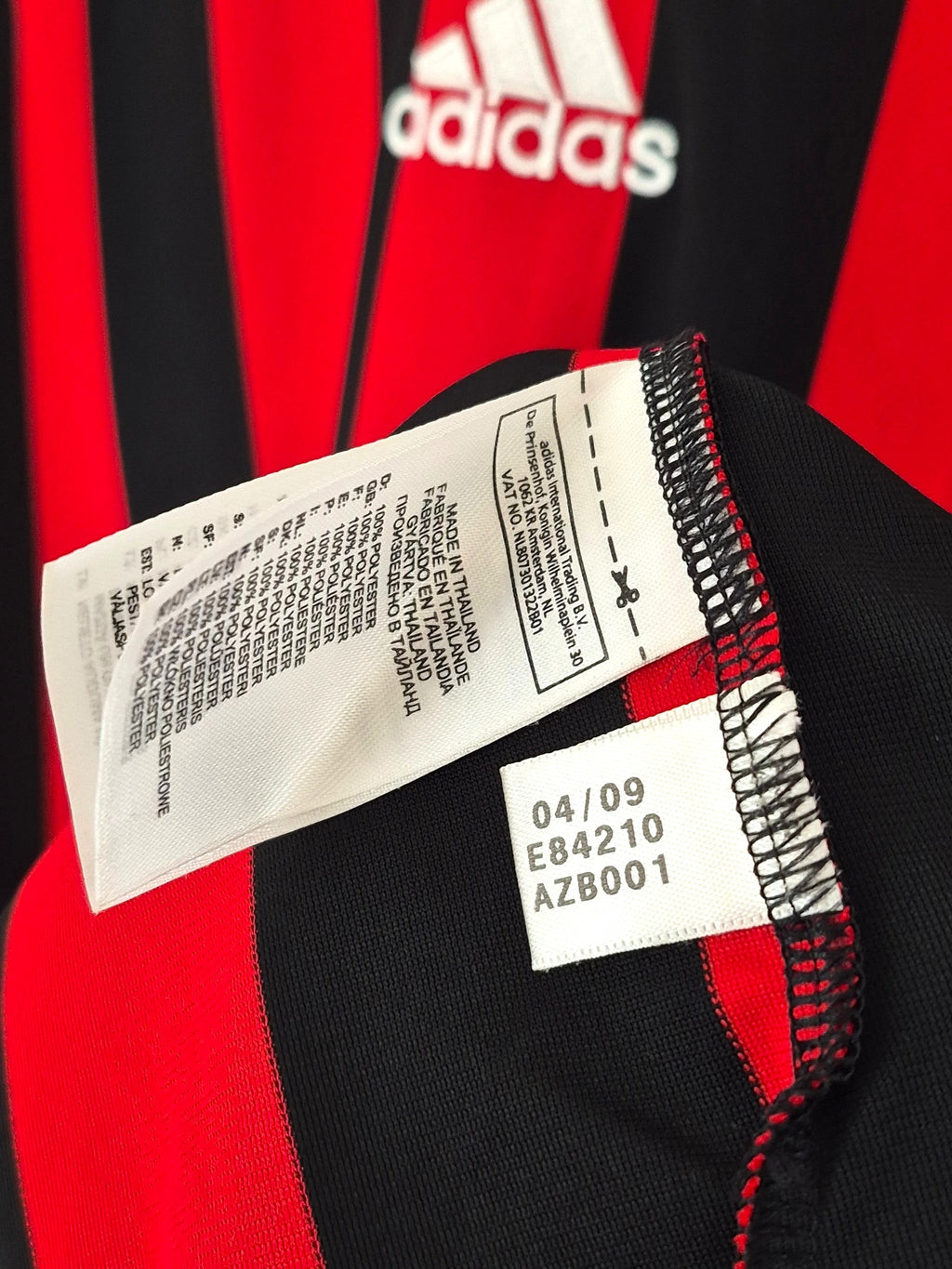 AC Milan 2009-2010 Ronaldinho Home Shirt (XL)