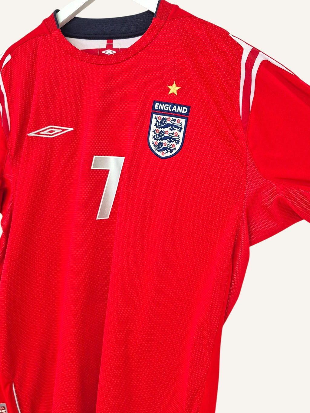 England Euro 2004 Beckham Away Shirt (XL)