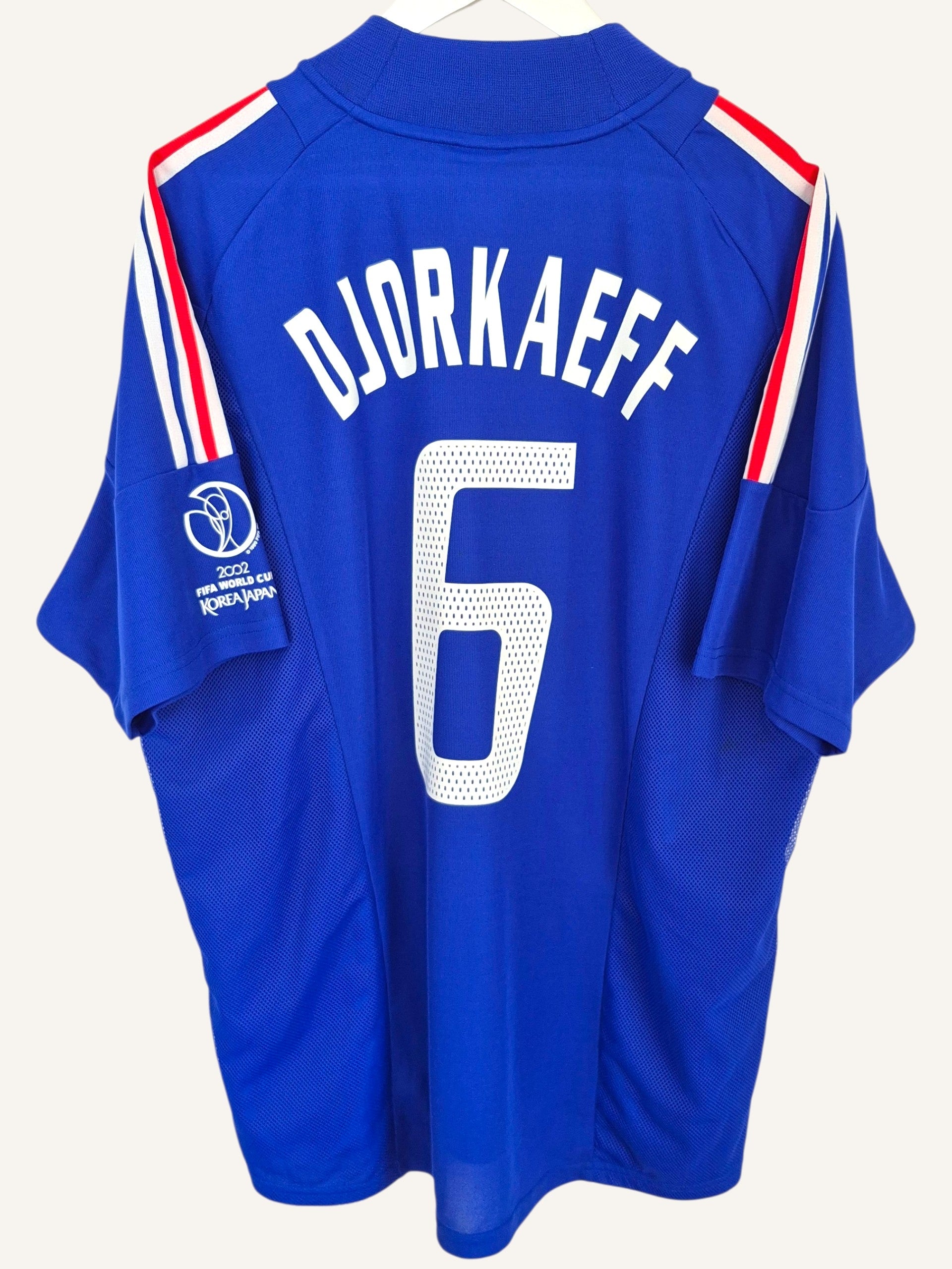 France 2002-2004 Djorkaeff World Cup Home Shirt (XL)
