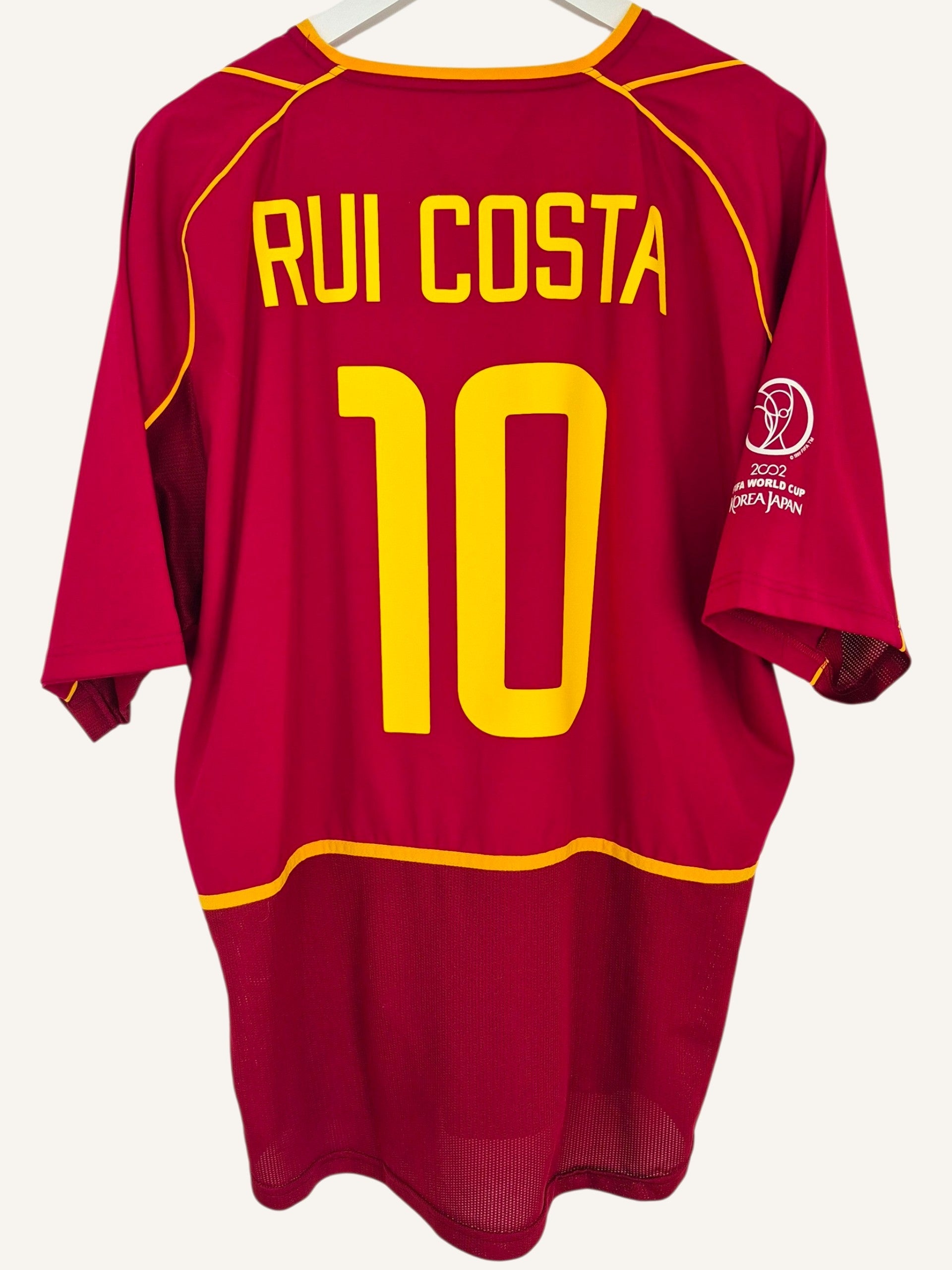 Portugal 2002-2004 Rui Costa World Cup Home Shirt (XL)