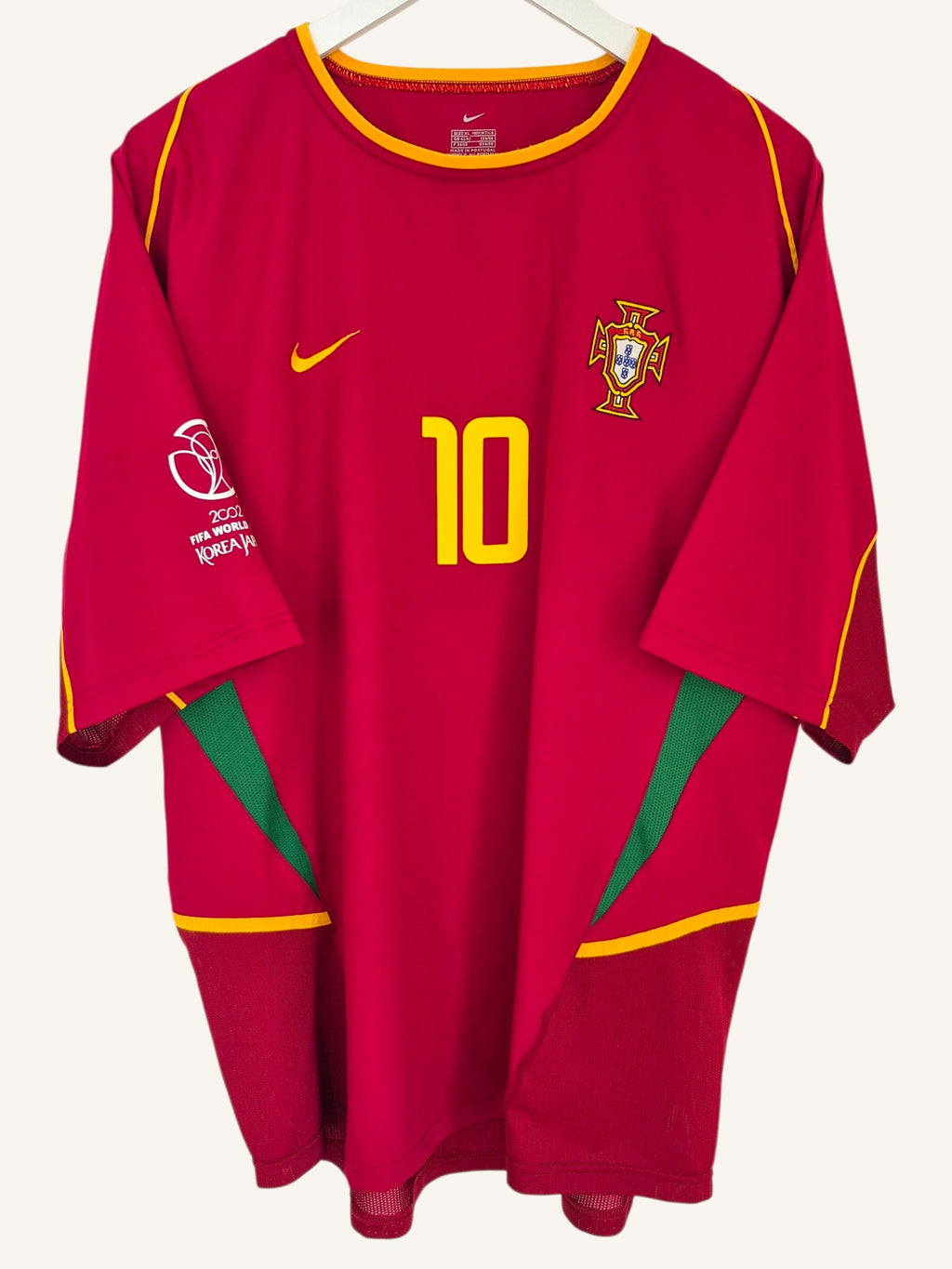 Portugal 2002-2004 Rui Costa World Cup Home Shirt (XL)