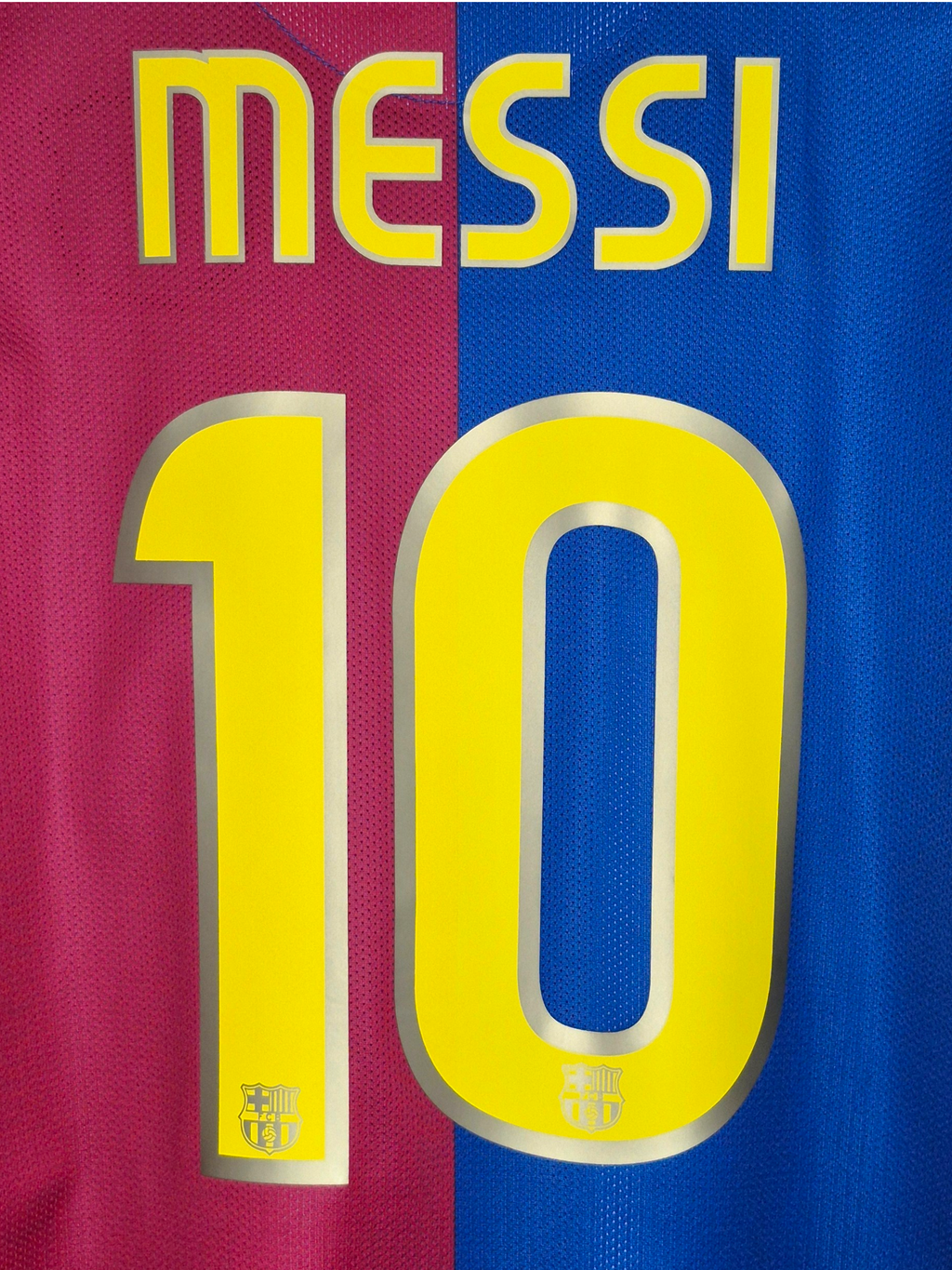 FC Barcelona 2008-2009 Messi PLAYER ISSUE Home Shirt (XL/XXL)