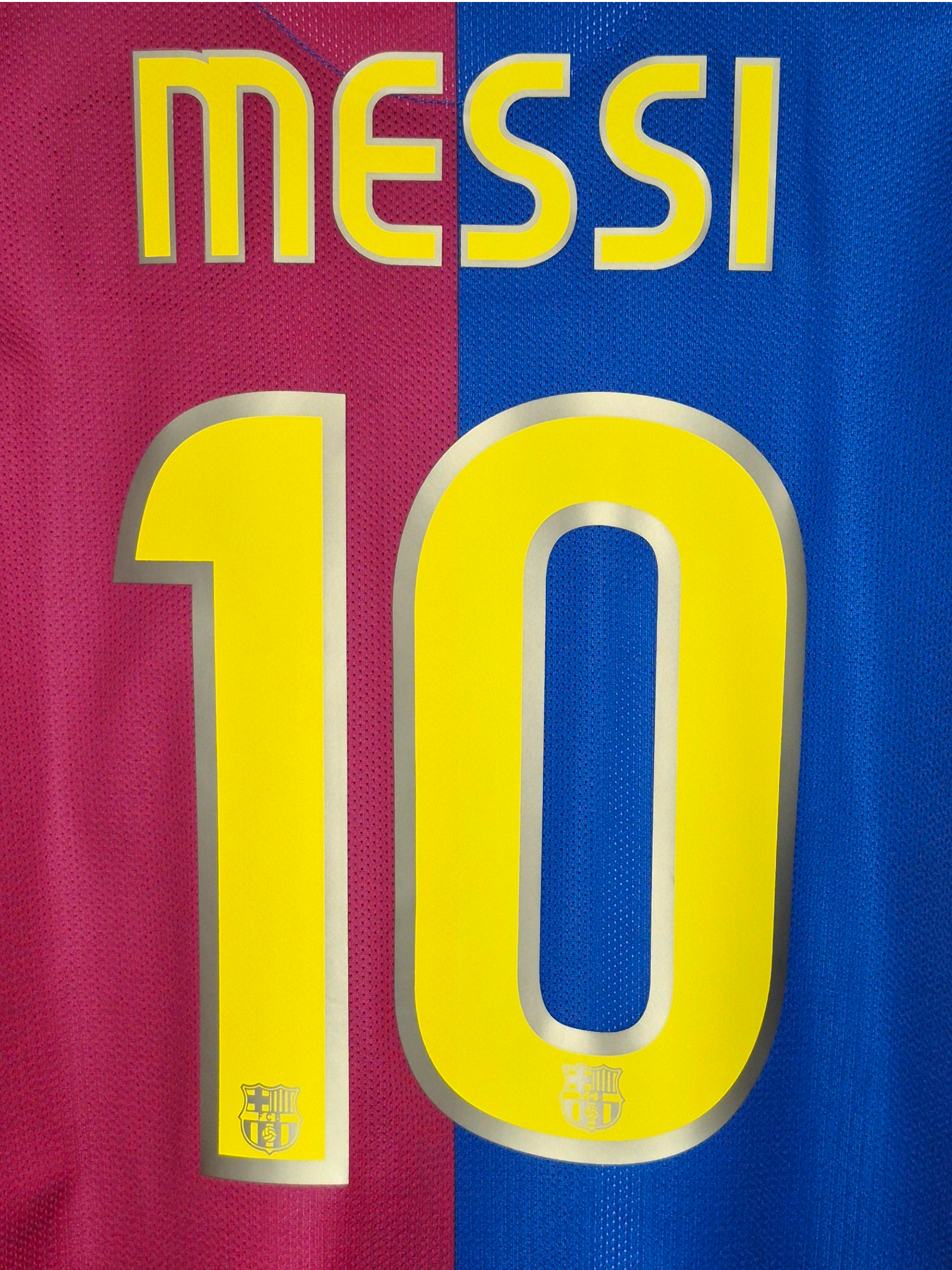 FC Barcelona 2008-2009 Messi PLAYER ISSUE Home Shirt (XL/XXL)