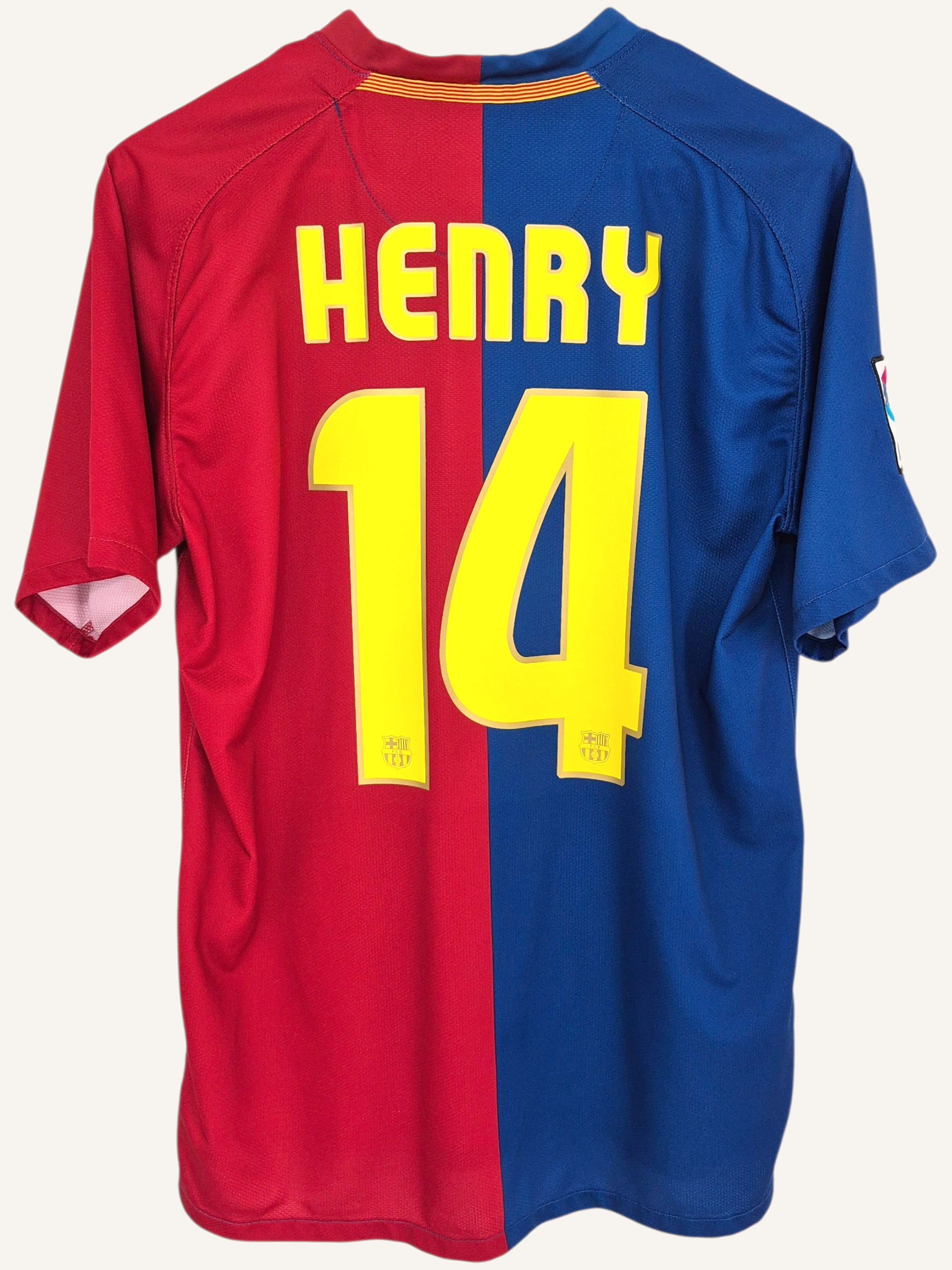 FC Barcelona 2008-2009 Henry Home Shirt (M)
