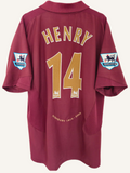 Arsenal FC 2005-2006 Henry Highbury Home Shirt (XL)