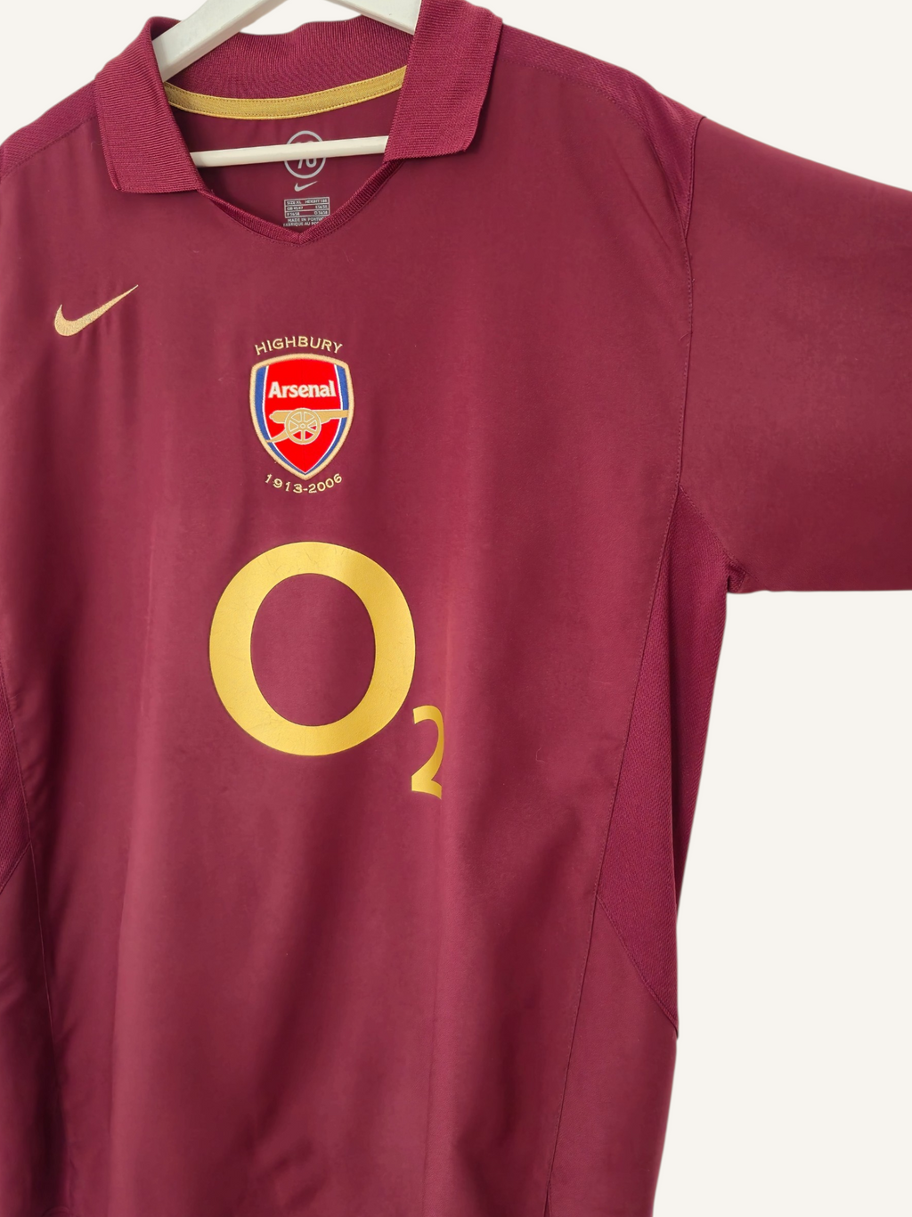 Arsenal FC 2005-2006 Henry Highbury Home Shirt (XL)