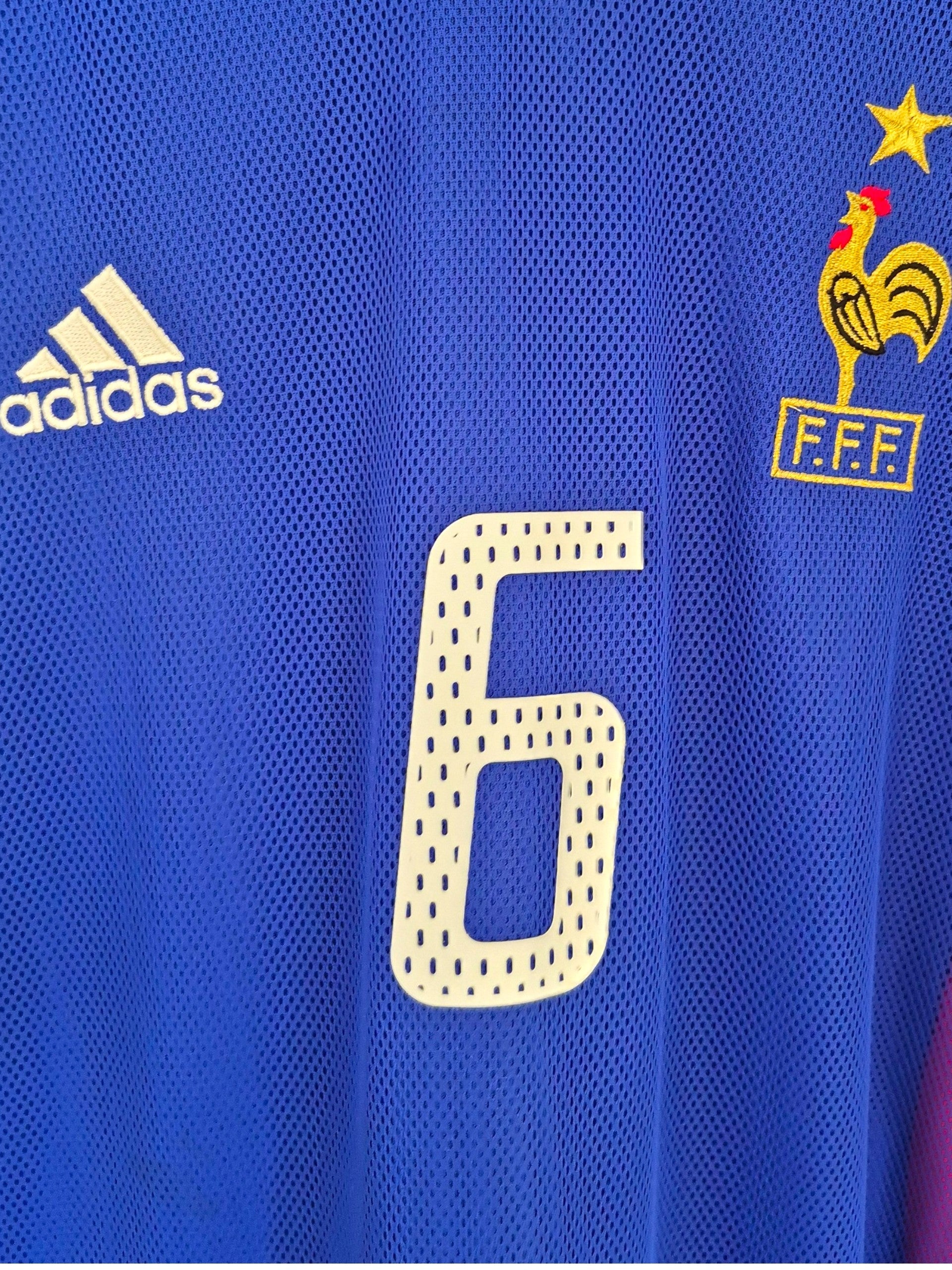France 2002-2004 Djorkaeff World Cup Home Shirt (XL)