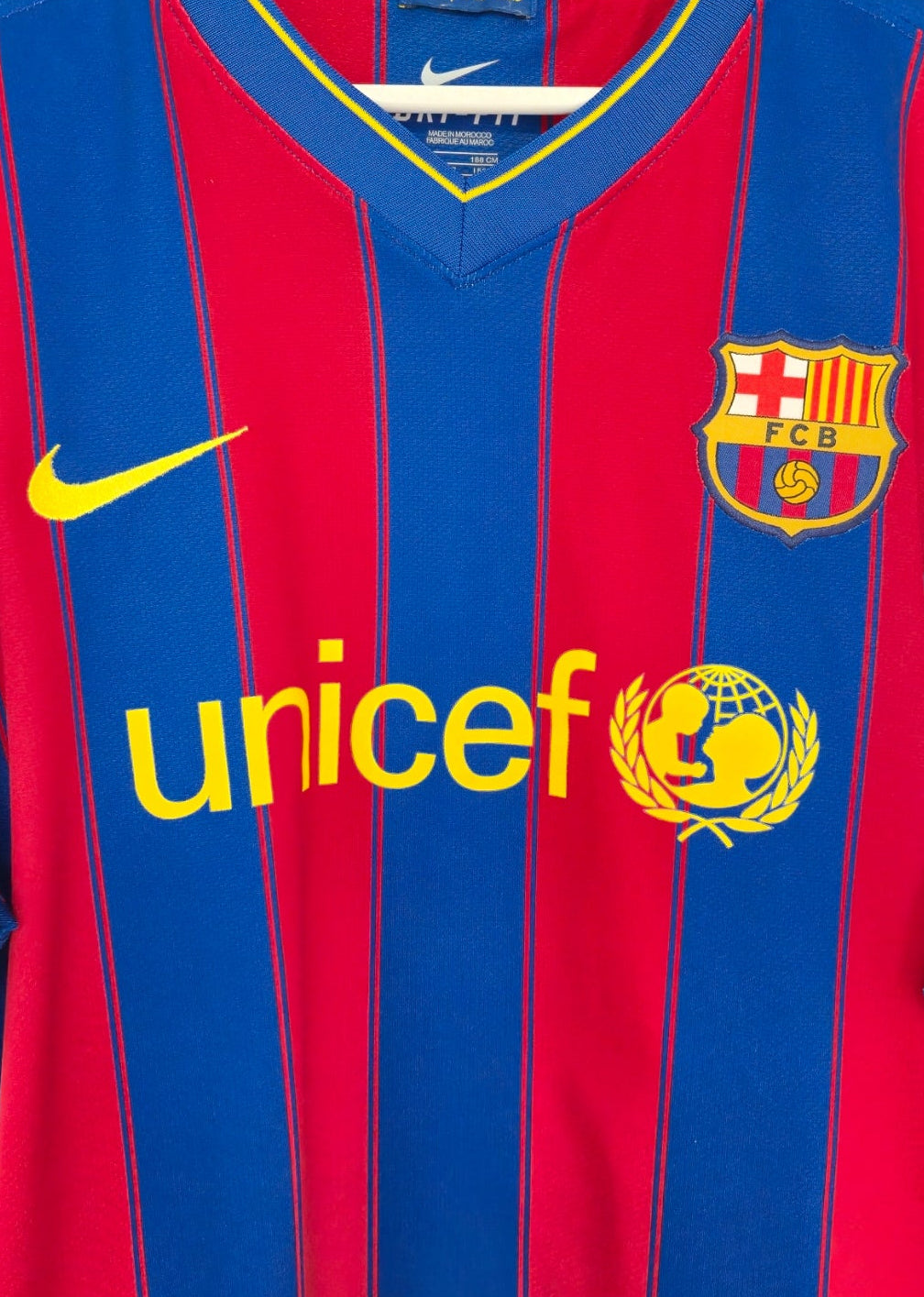 FC Barcelona 2009-2010 Ibrahimovic Home Shirt (XL)
