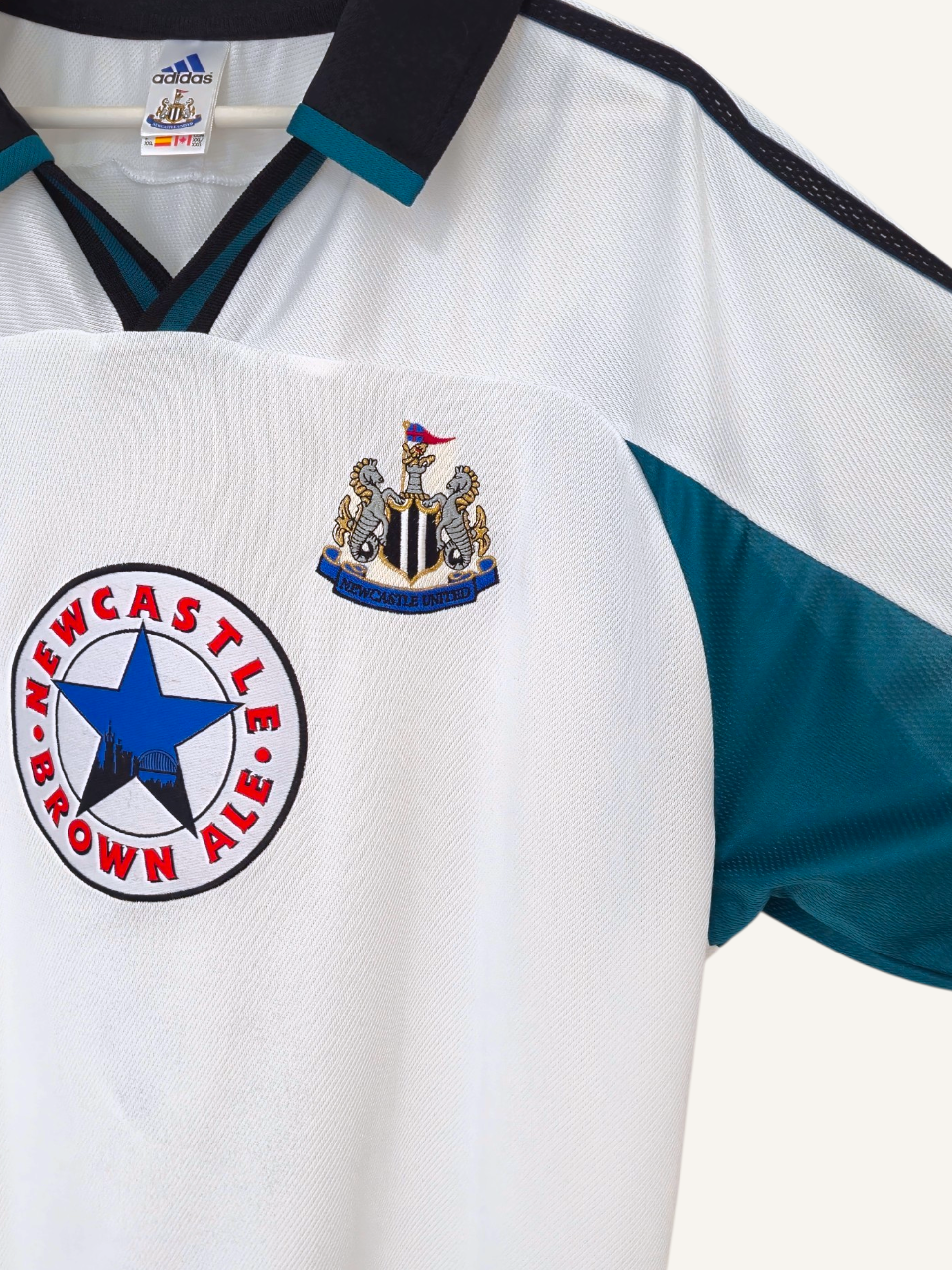 Newcastle United FC 1999-2000 Shearer Away Shirt (XXL)