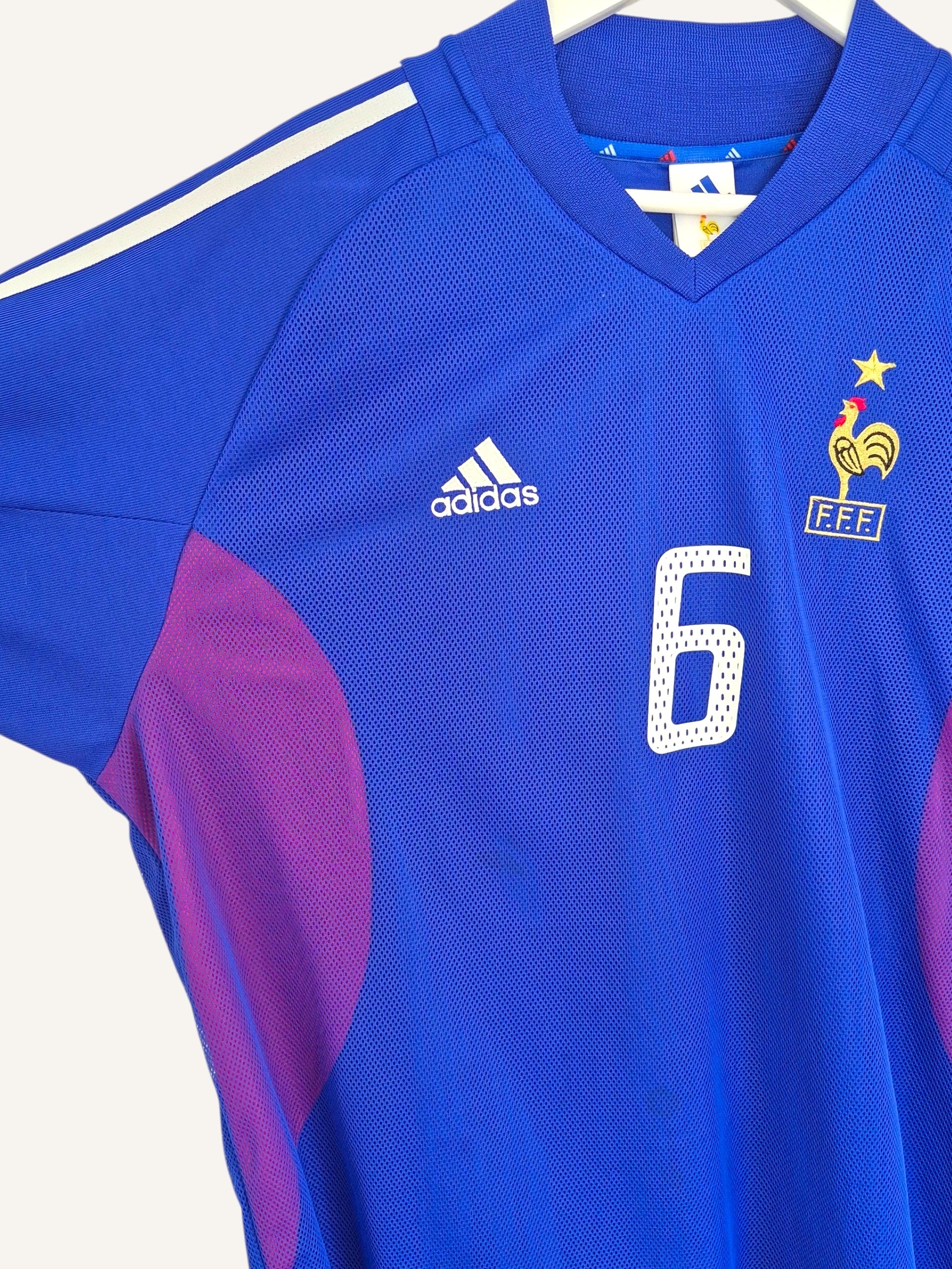 France 2002-2004 Djorkaeff World Cup Home Shirt (XL)