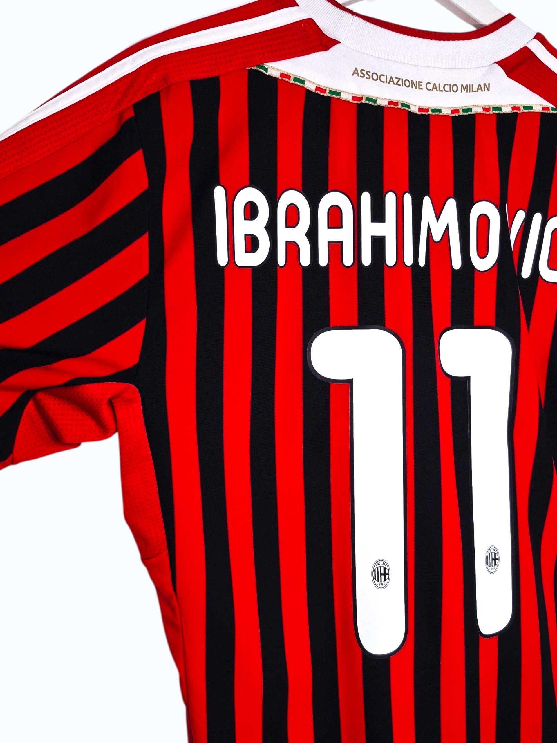AC Milan 2011-2012 Ibrahimovic Home Shirt (M)
