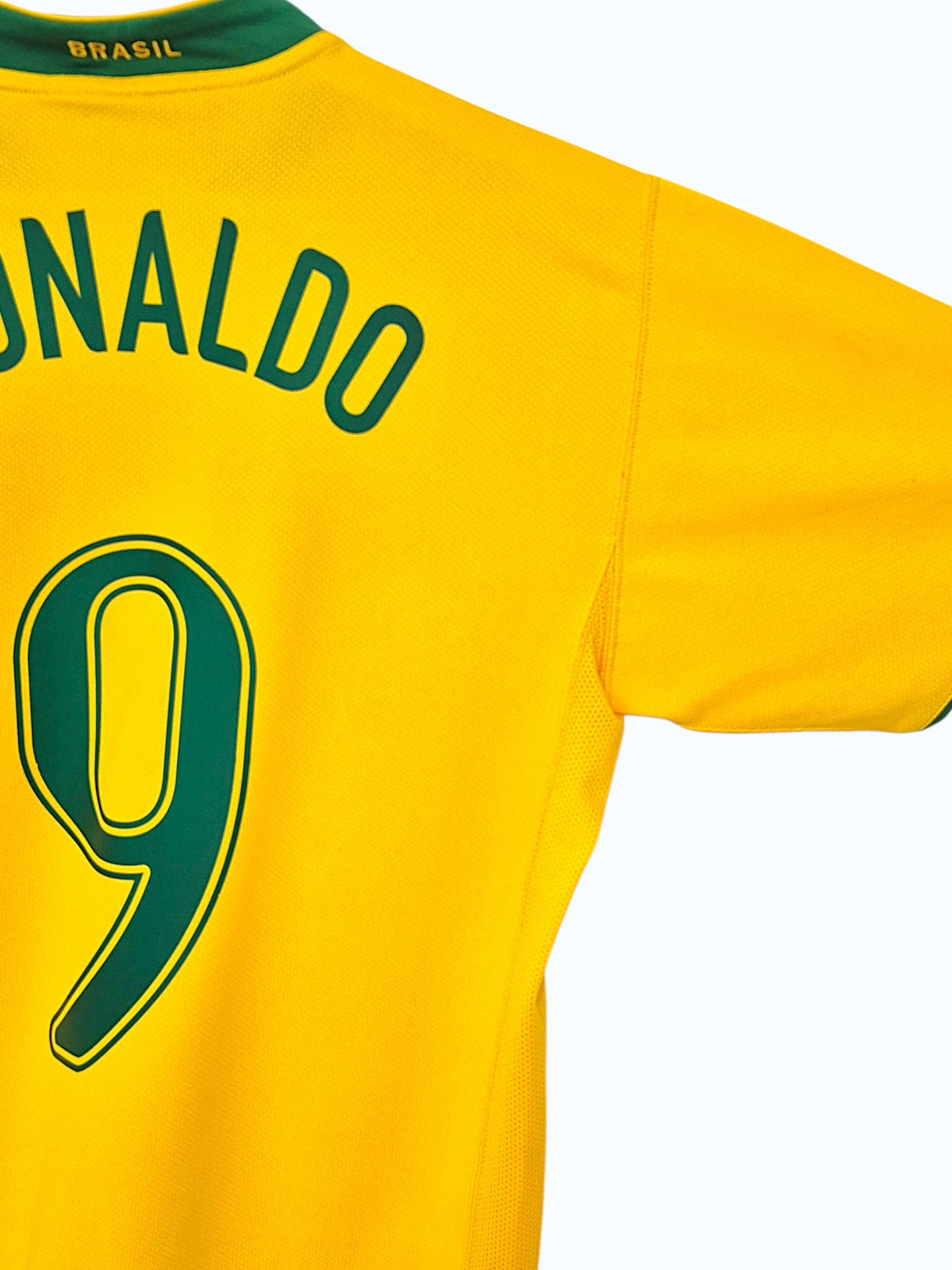 Brazil World Cup 2006 Ronaldo Home Shirt (M)