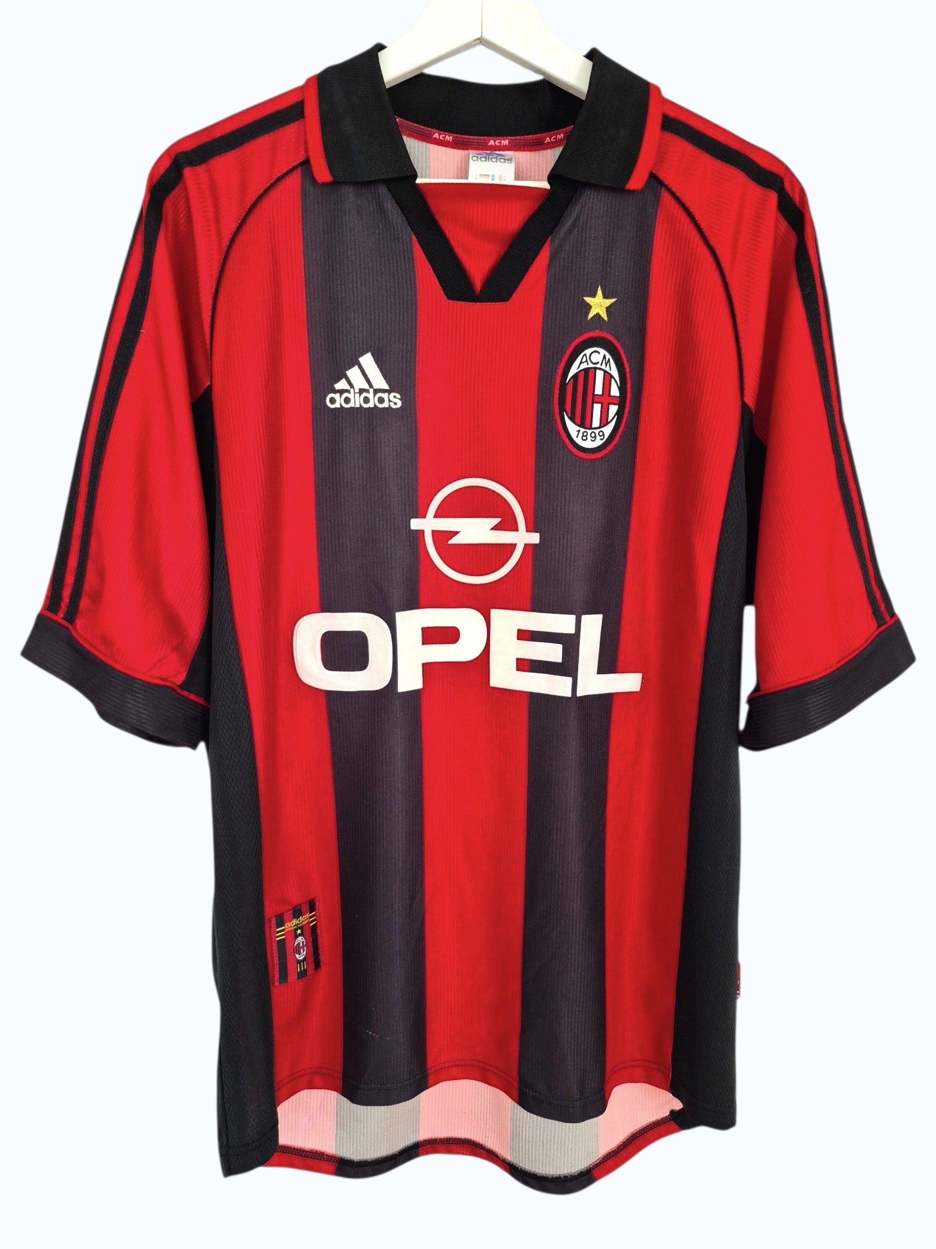 AC Milan 1998-2000 Maldini Home Shirt (M/L)