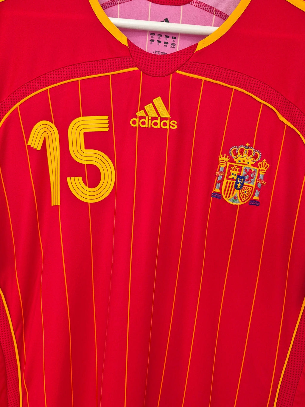 Spain 2006 Sergio Ramos World Cup Home Shirt (XL)
