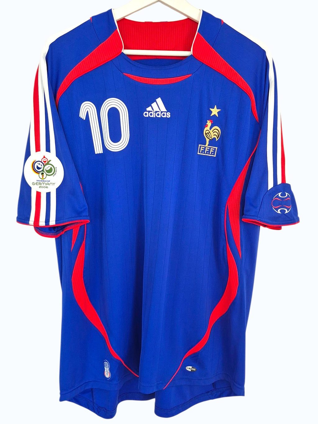 France World Cup 2006 Zudane Home Shirt (XL)