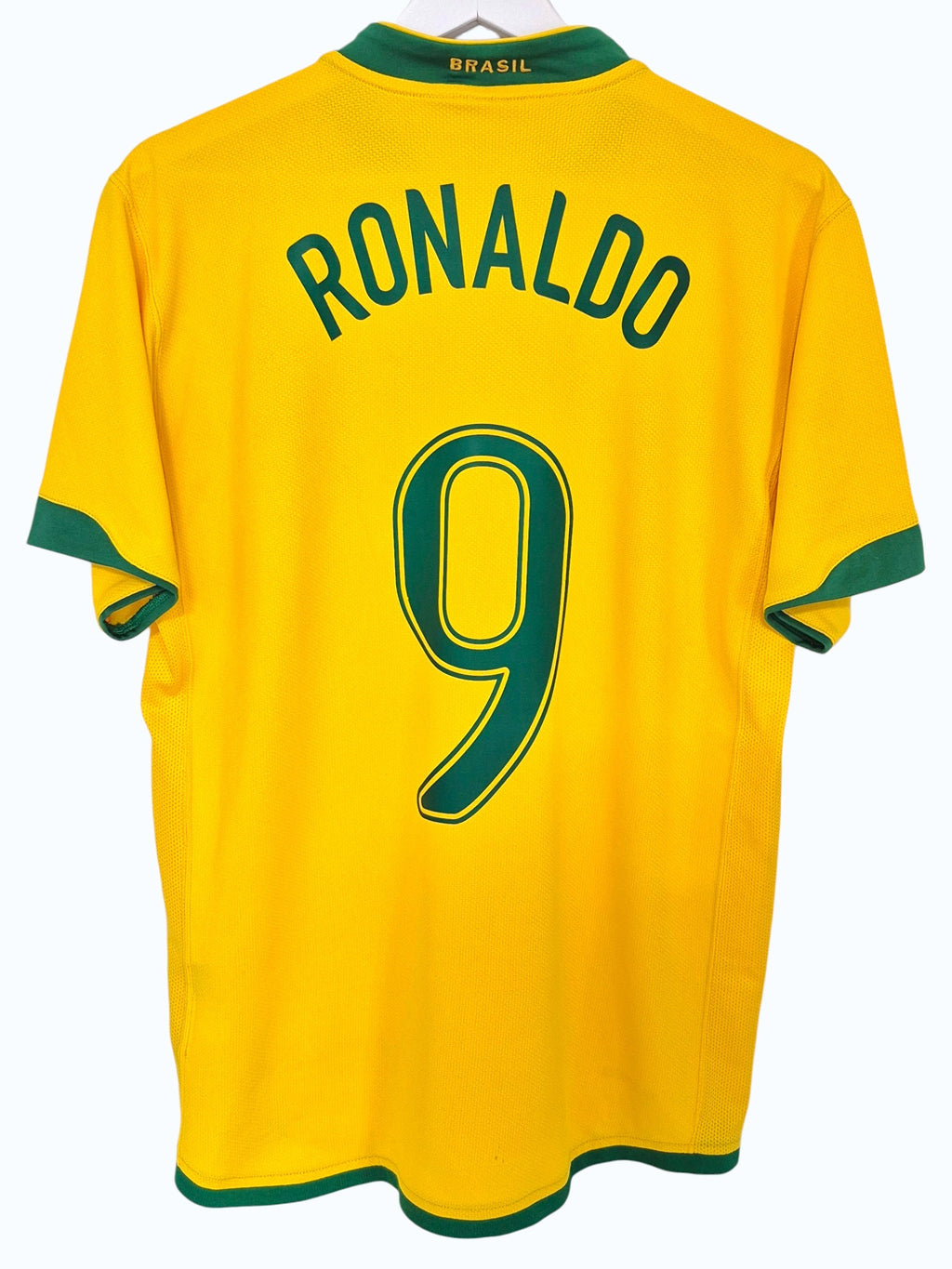 Brazil World Cup 2006 Ronaldo Home Shirt (M)