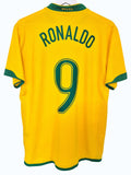 Brazil World Cup 2006 Ronaldo Home Shirt (M)