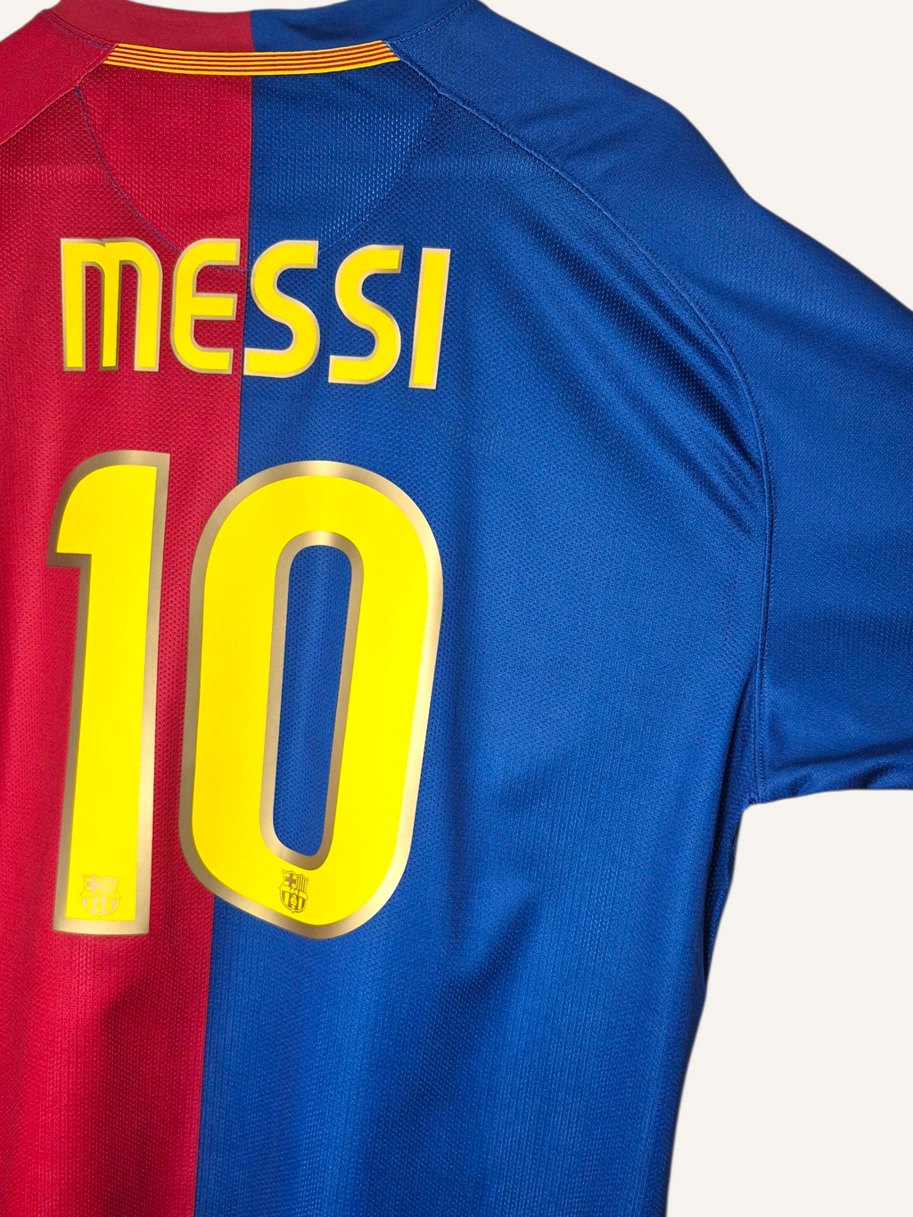 FC Barcelona 2008-2009 Messi PLAYER ISSUE Home Shirt (XL/XXL)