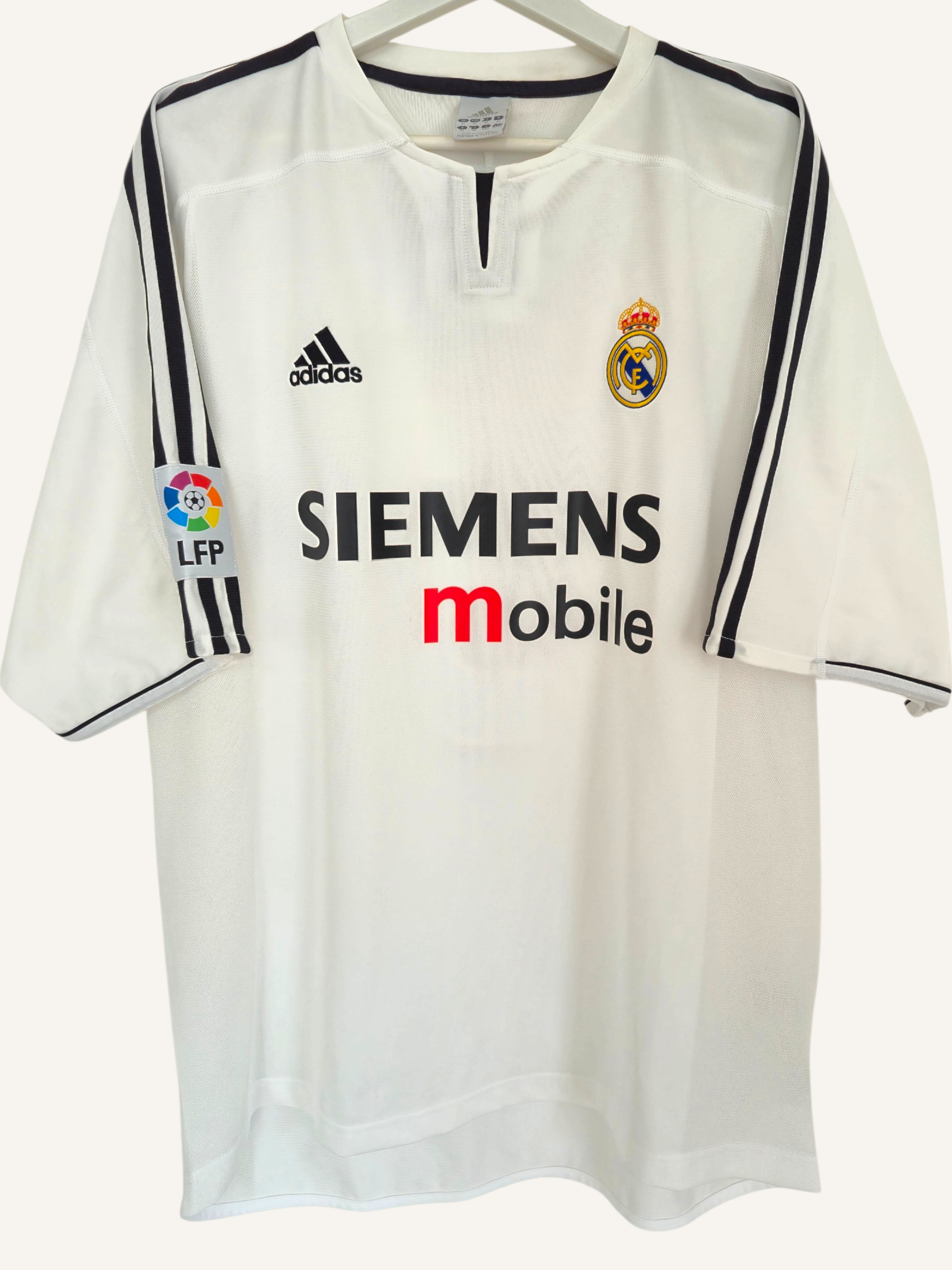 Real Madrid 2003-2004 Zidane Home Shirt (XL)