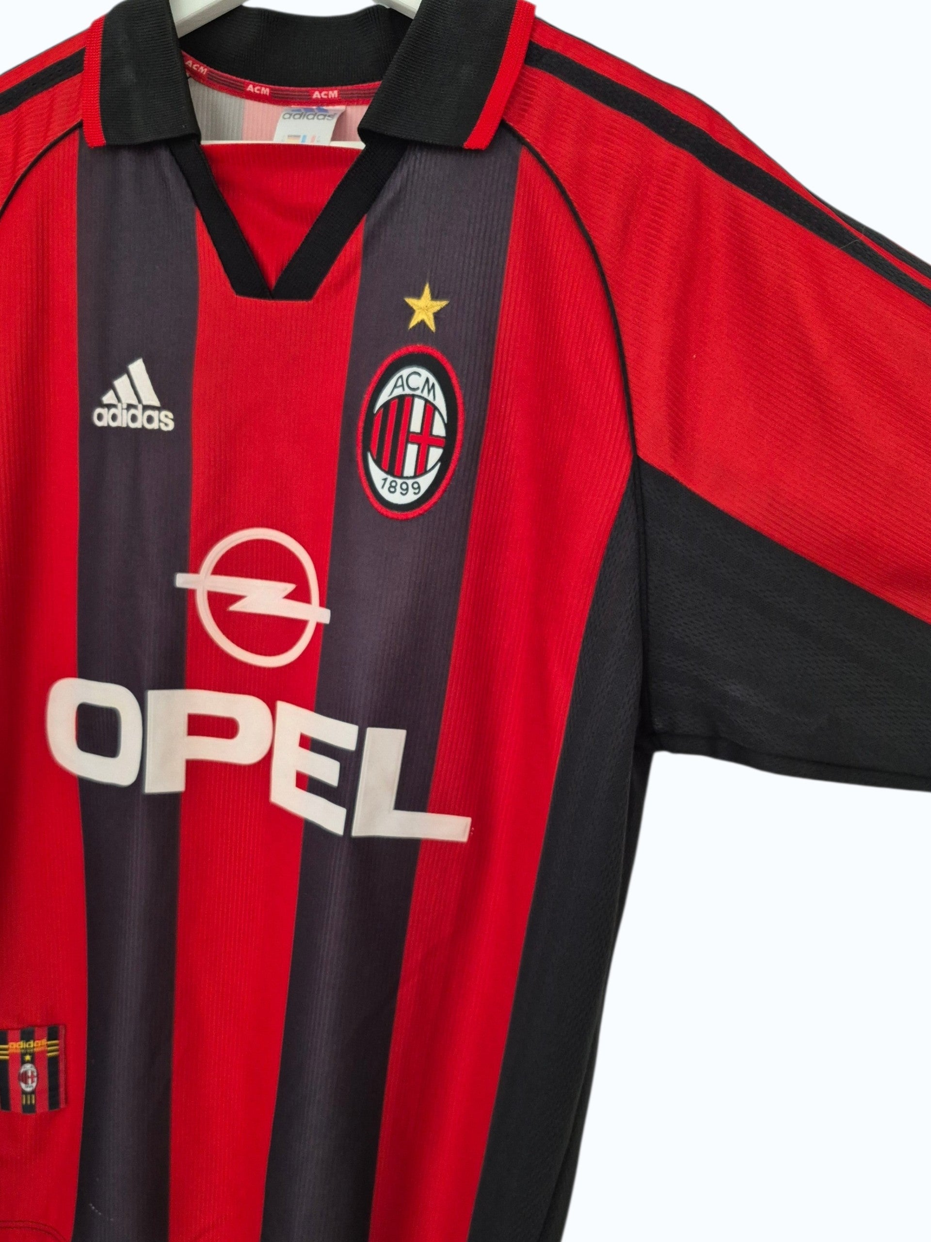 AC Milan 1998-2000 Maldini Home Shirt (M/L)