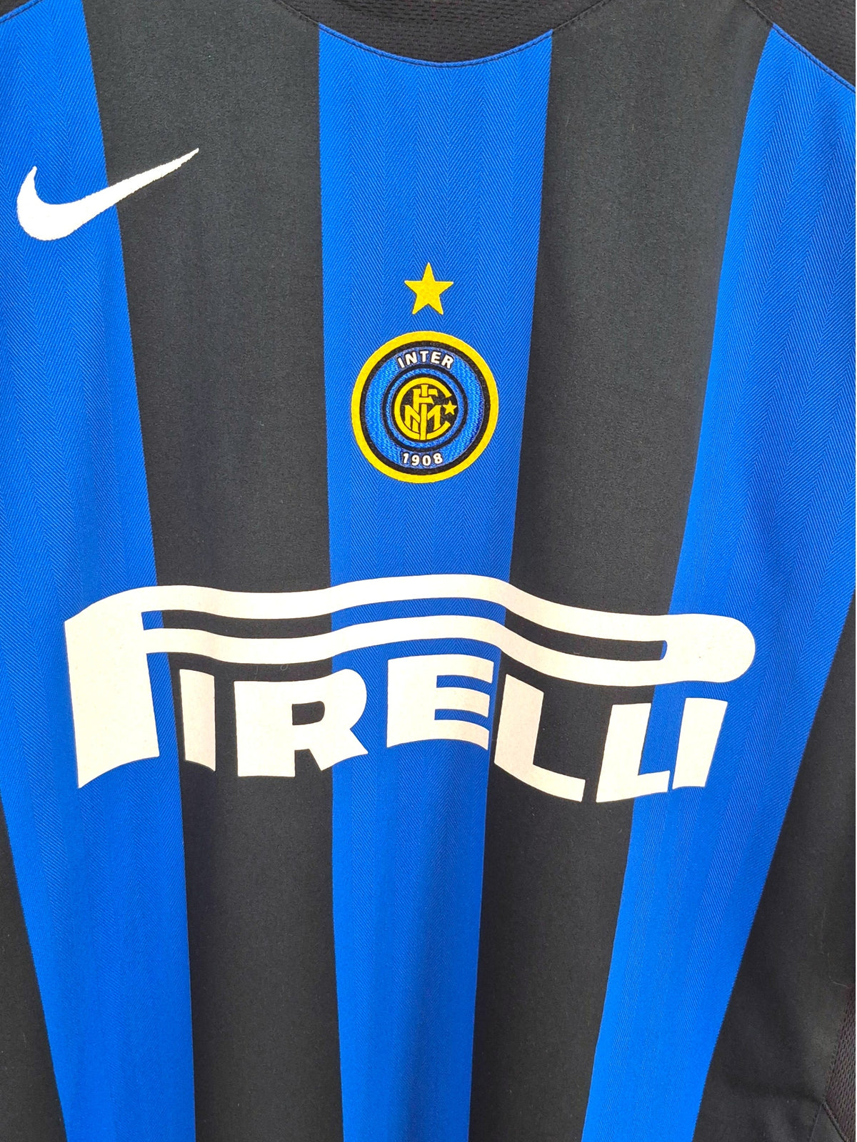 Inter Milan 2005-2006 Adriano Home Shirt (L)