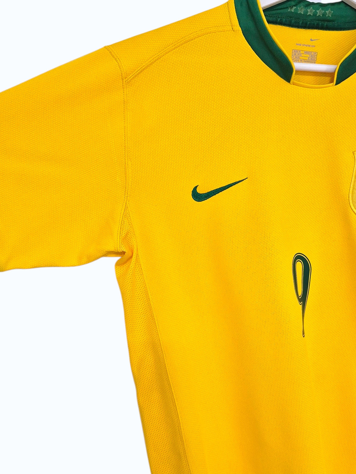Brazil World Cup 2006 Ronaldo Home Shirt (M)