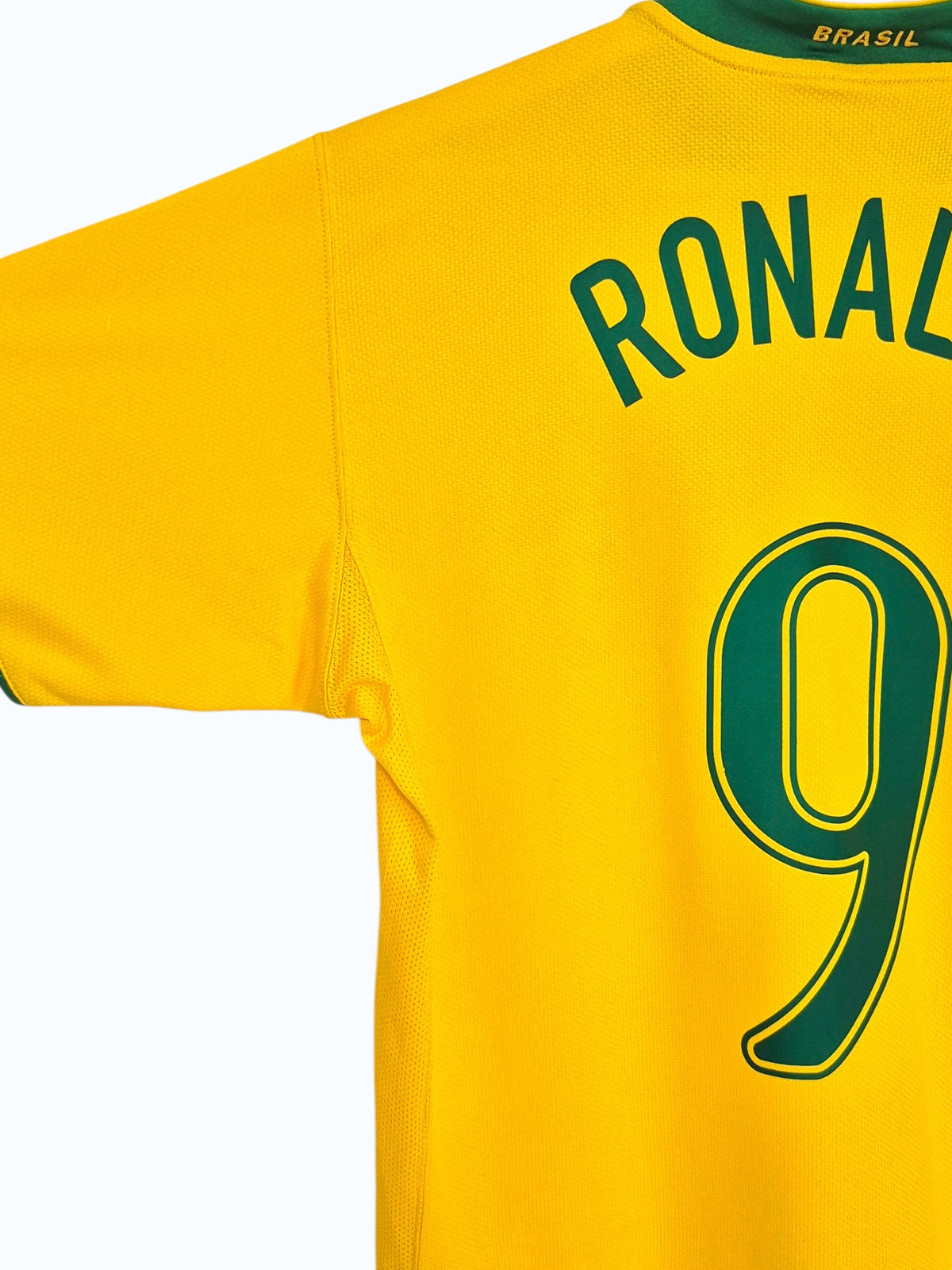 Brazil World Cup 2006 Ronaldo Home Shirt (M)