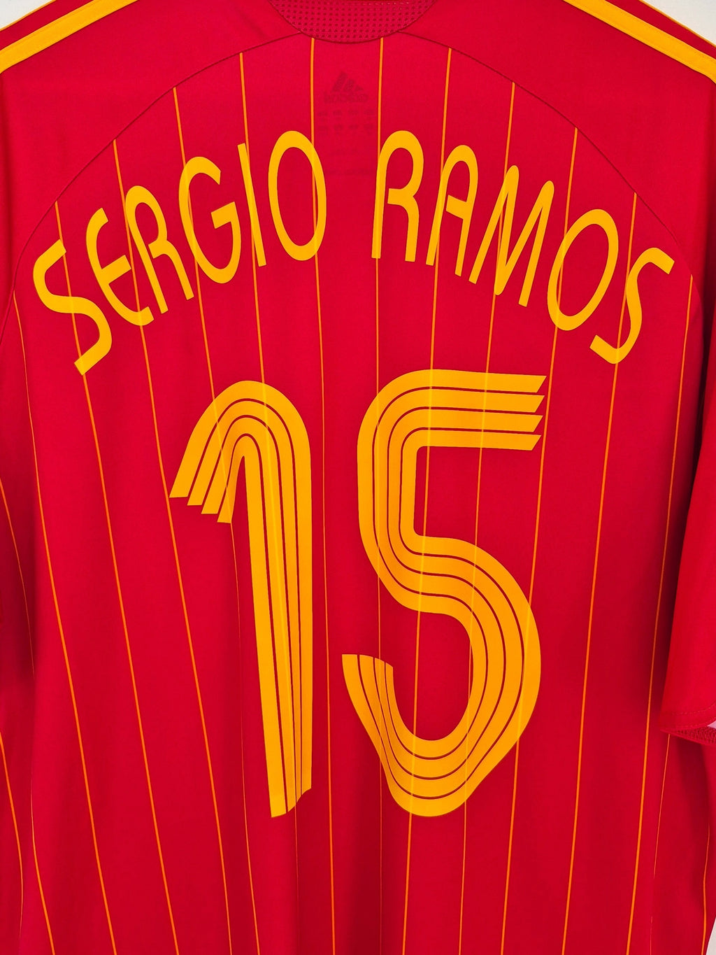Spain 2006 Sergio Ramos World Cup Home Shirt (XL)