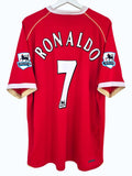 Manchester United 2006-2007 Ronaldo Home Shirt (XXL)