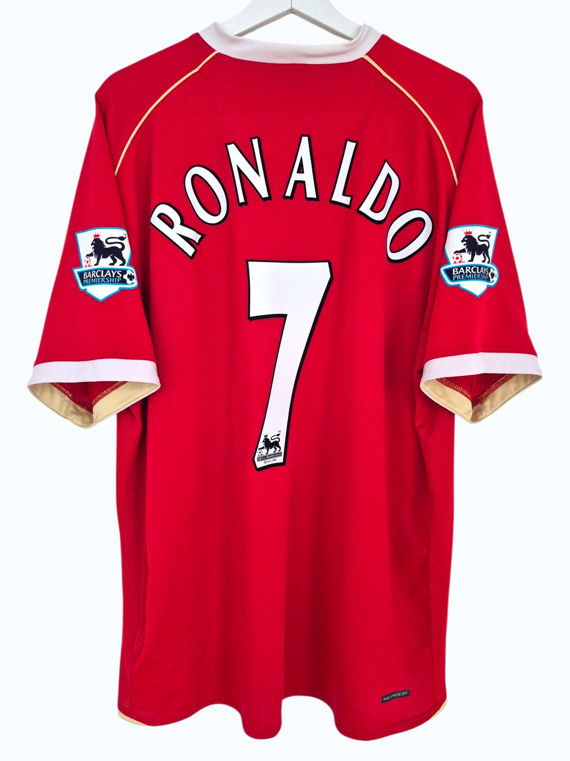 Manchester United 2006-2007 Ronaldo Home Shirt (XXL)