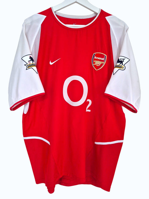 Arsenal FC 2002-2004 "Invincibles" Henry Home Shirt (L)