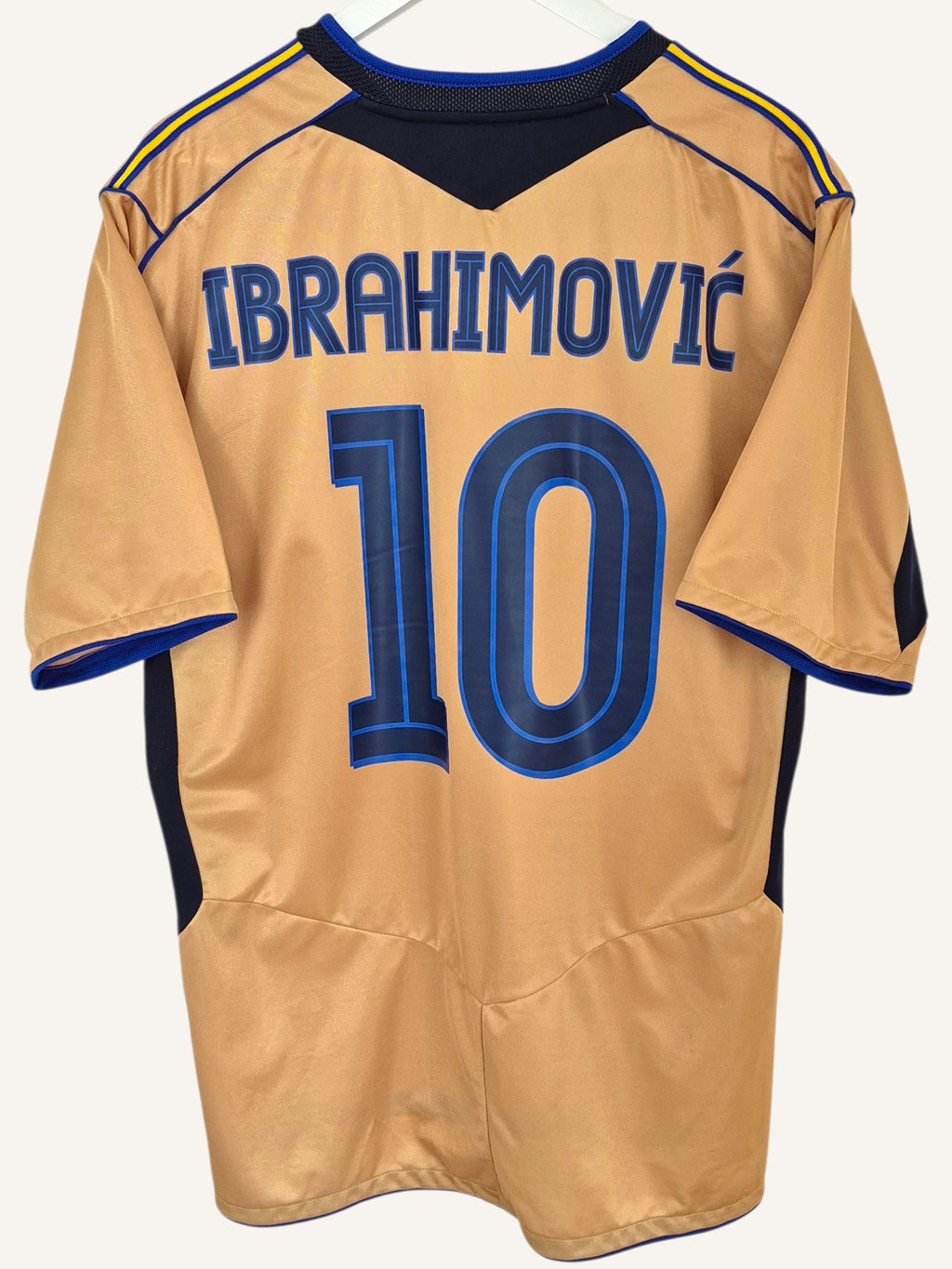 Sweden 2004 Ibrahimović Centenary Home Shirt (XXL)