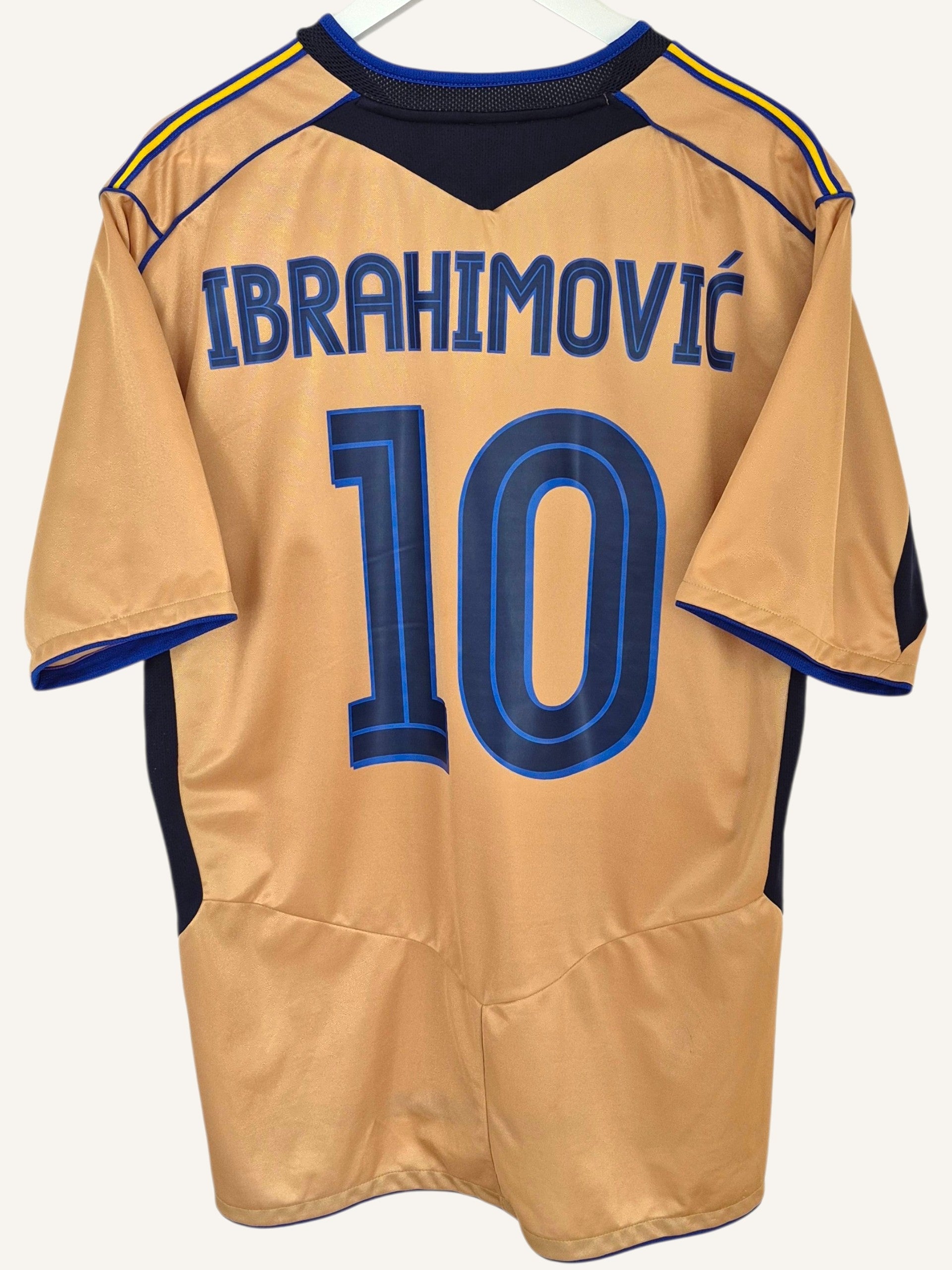 Sweden 2004 Ibrahimović Centenary Home Shirt (XXL)