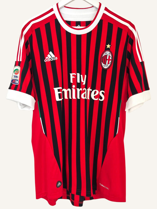 AC Milan 2011-2012 Gattuso Home Shirt (L)