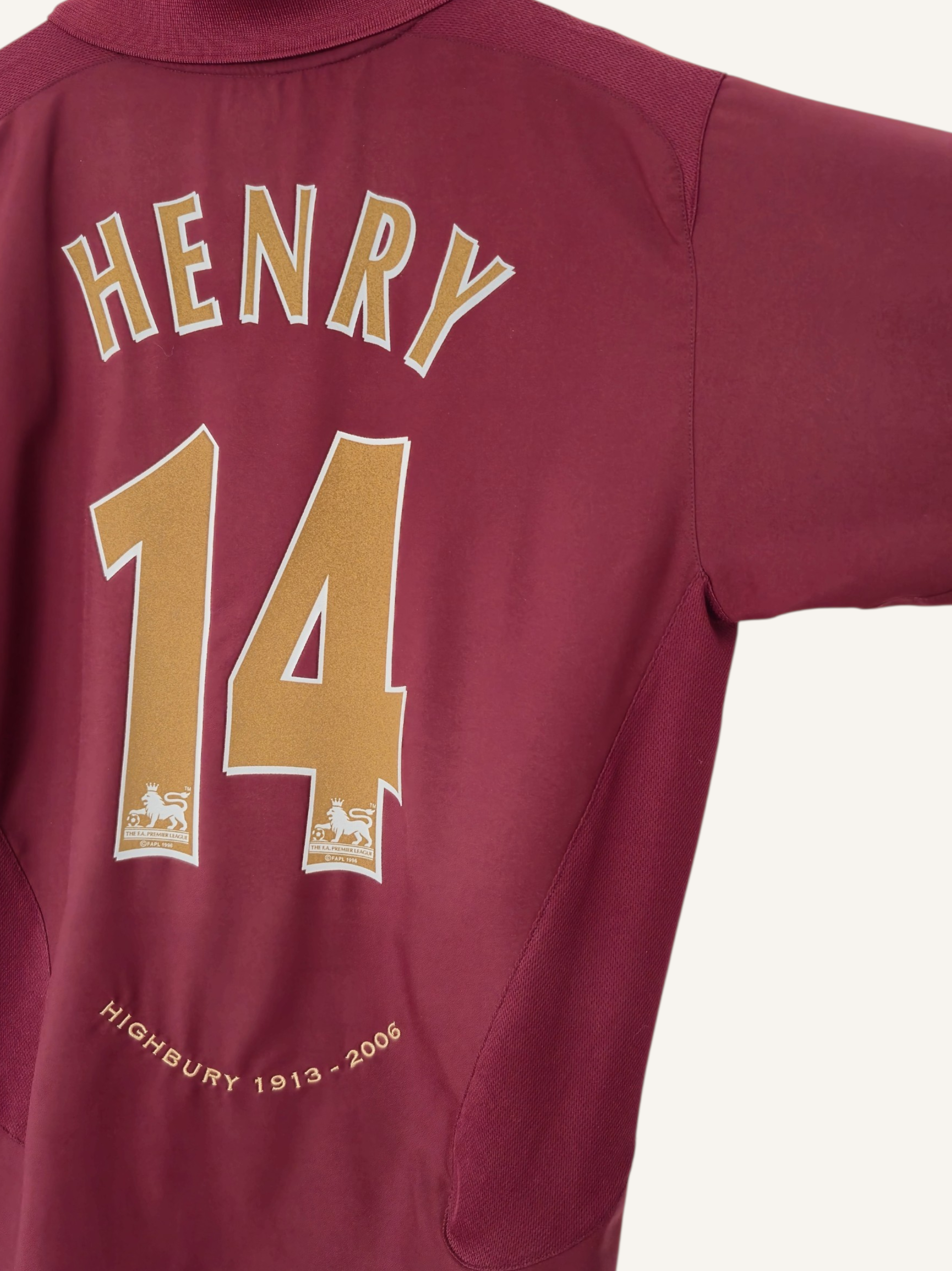 Arsenal FC 2005-2006 Henry Highbury Home Shirt (XL)