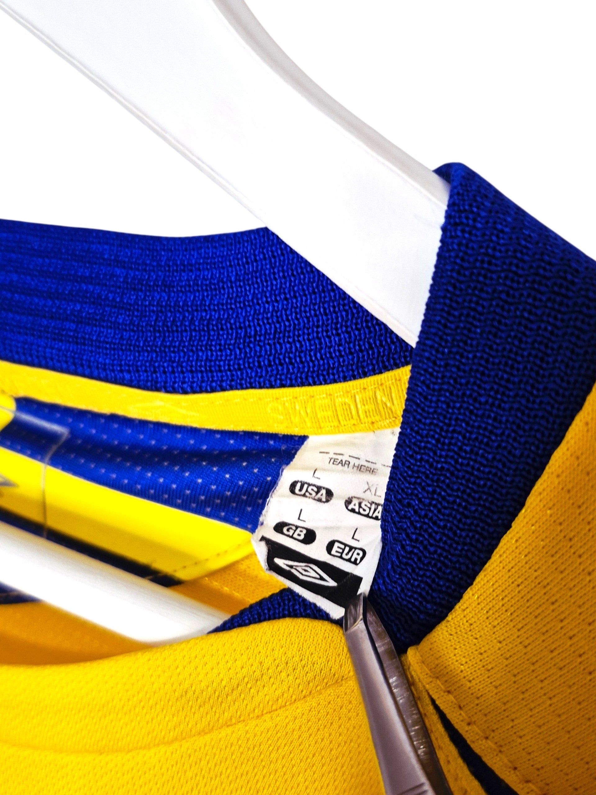 Sweden World Cup 2006 Ljungberg Home Shirt (L)