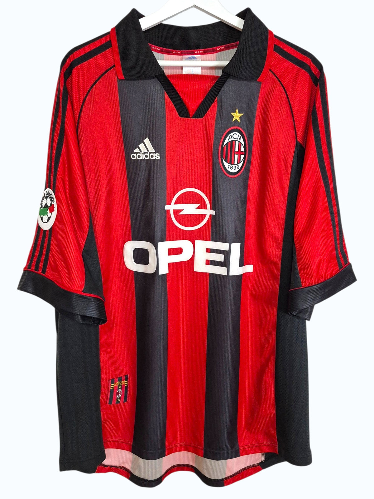 AC Milan 1998-2000 Maldini Home Shirt (XL)