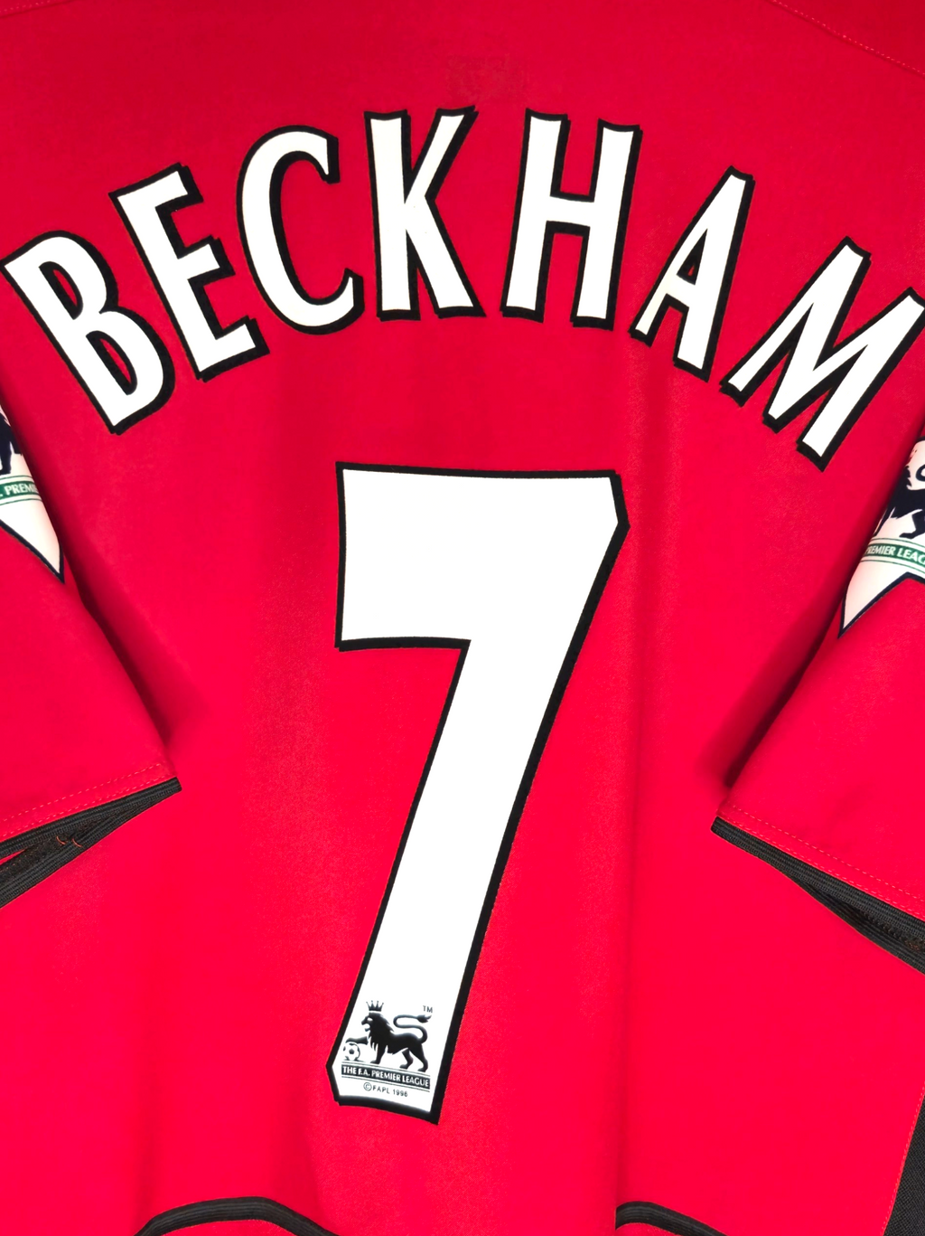 Manchester United FC 2002-2004 Beckham Home Shirt (L)