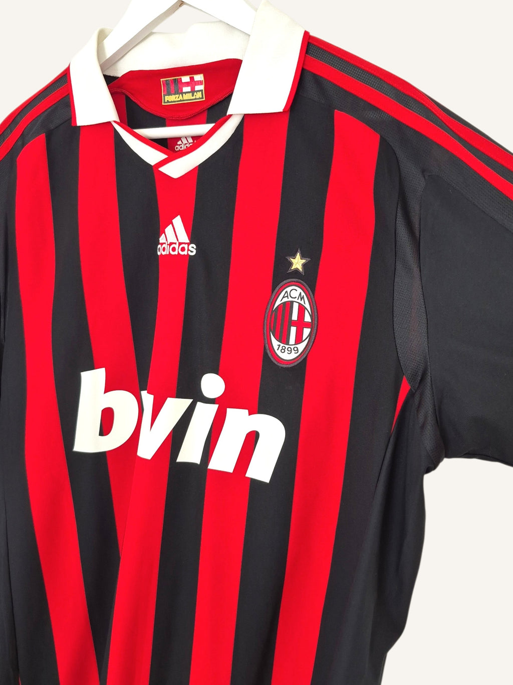 AC Milan 2009-2010 Ronaldinho Home Shirt (XL)