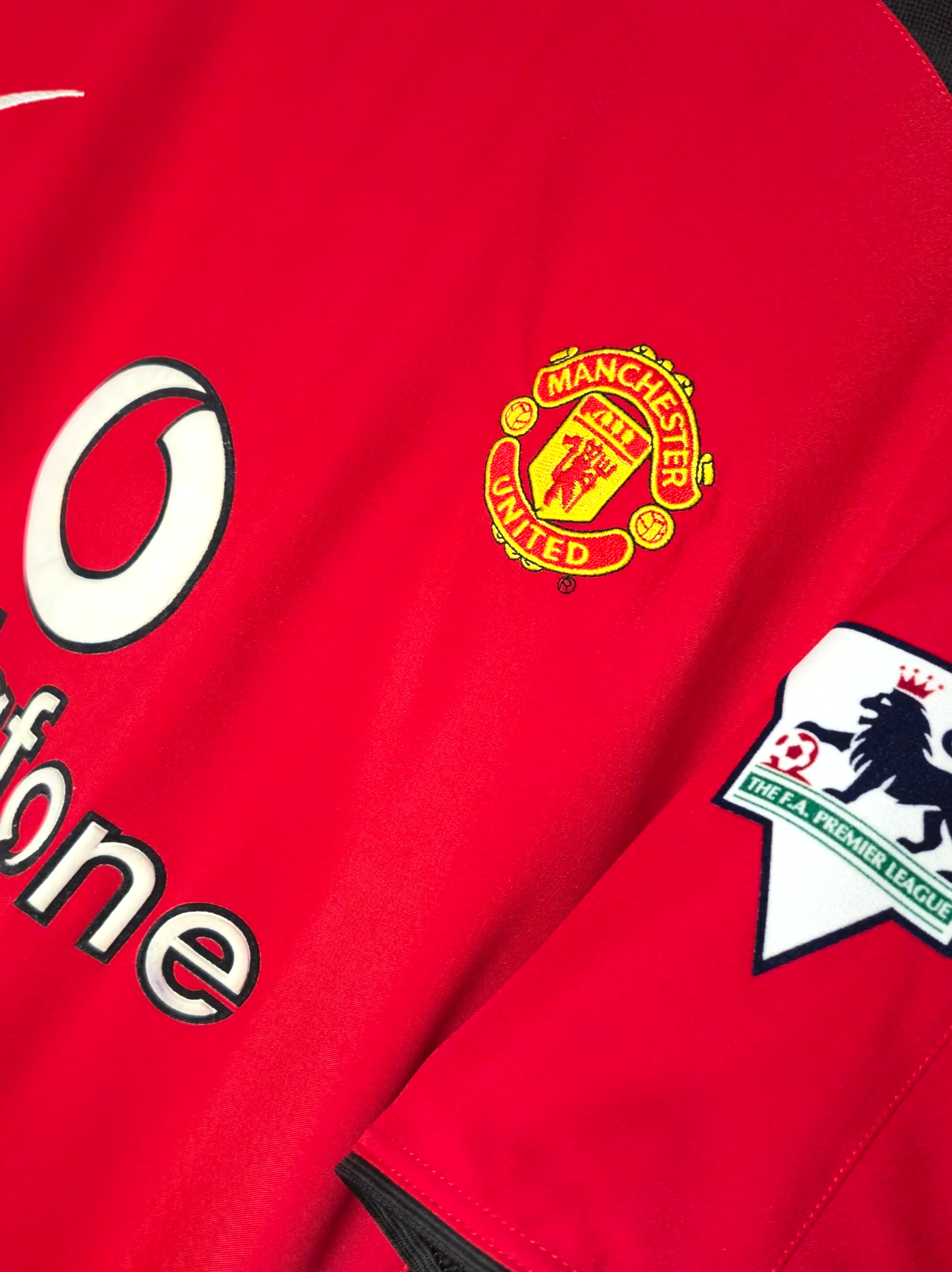 Manchester United FC 2002-2004 Beckham Home Shirt (L)