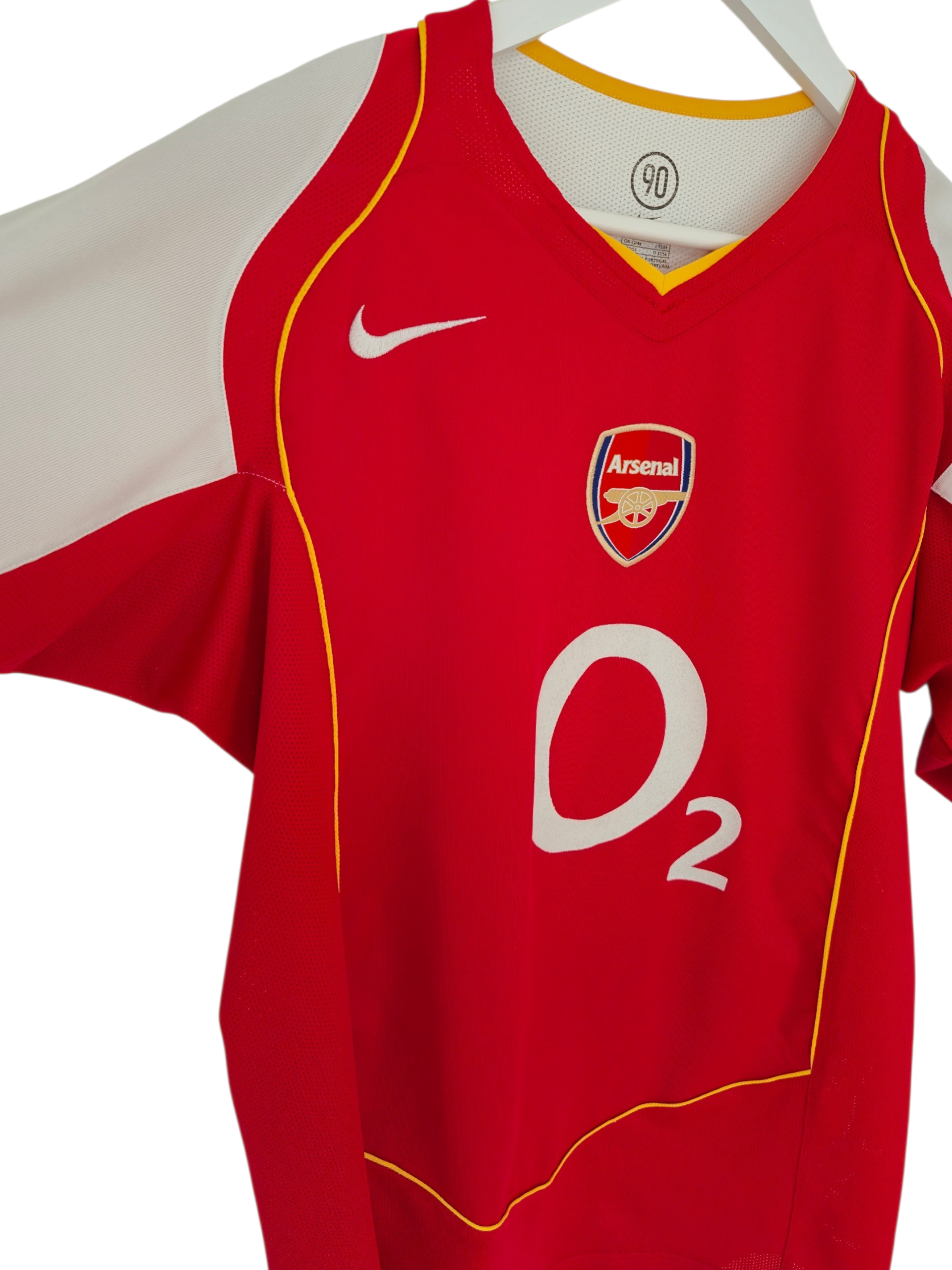Arsenal FC 2004-2005 Henry Home Shirt (L)