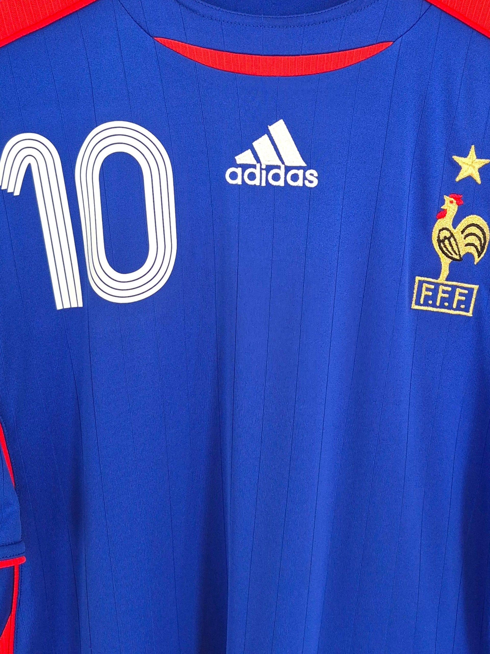 France World Cup 2006 Zudane Home Shirt (XL)