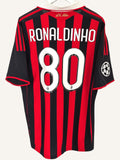 AC Milan 2009-2010 Ronaldinho Home Shirt (XL)